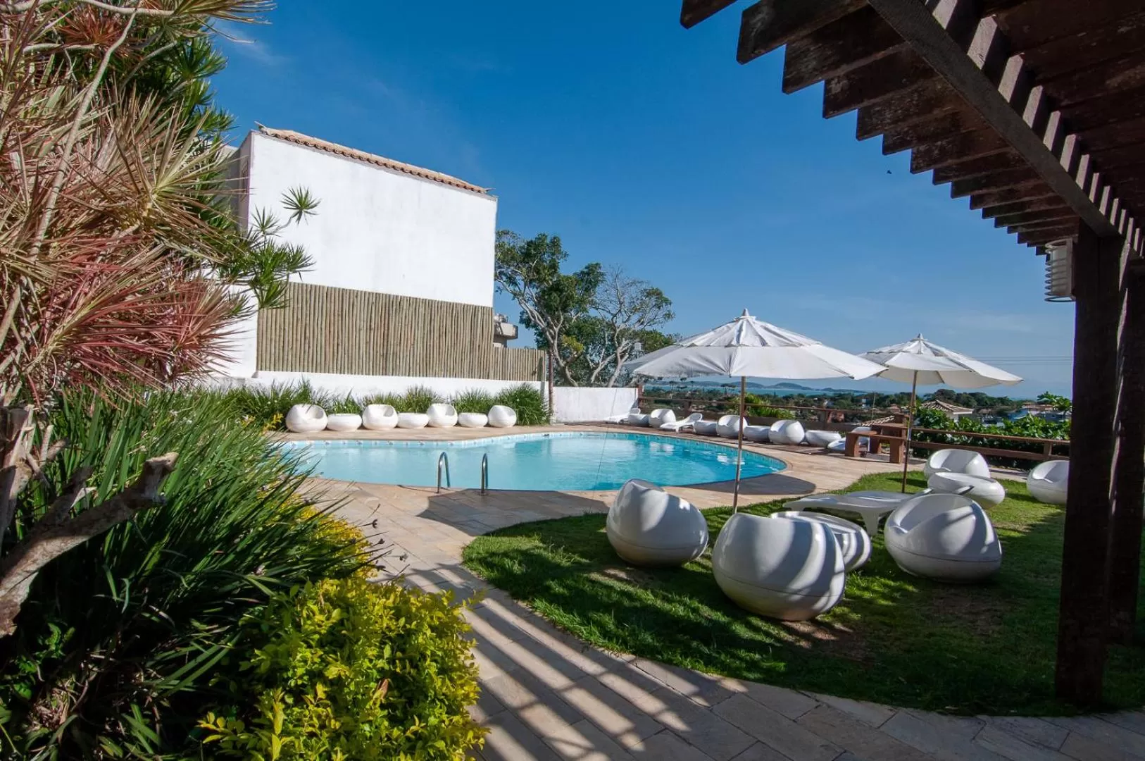 Swimming pool in Buzios Arambaré Hotel