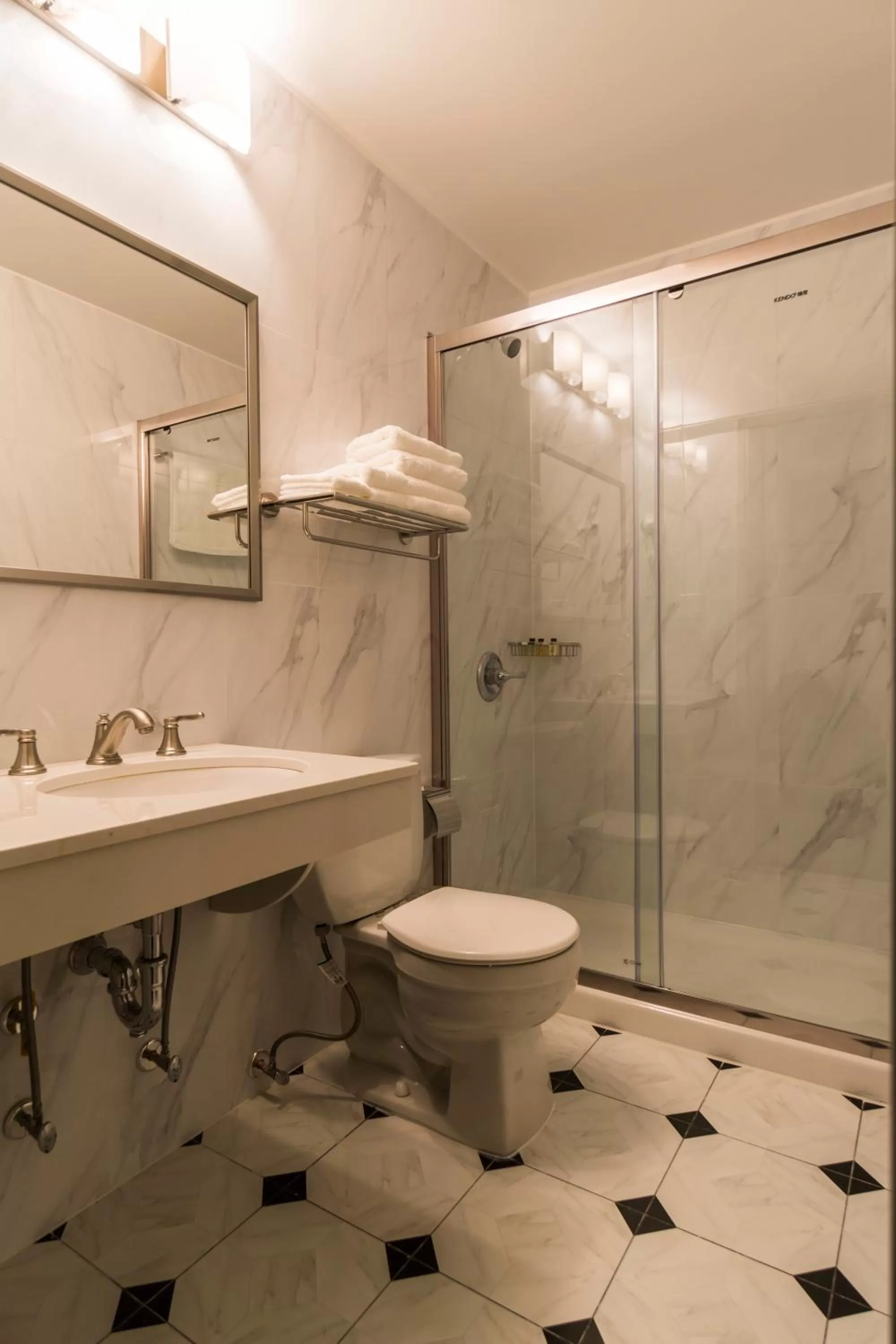 Toilet in John Hotel