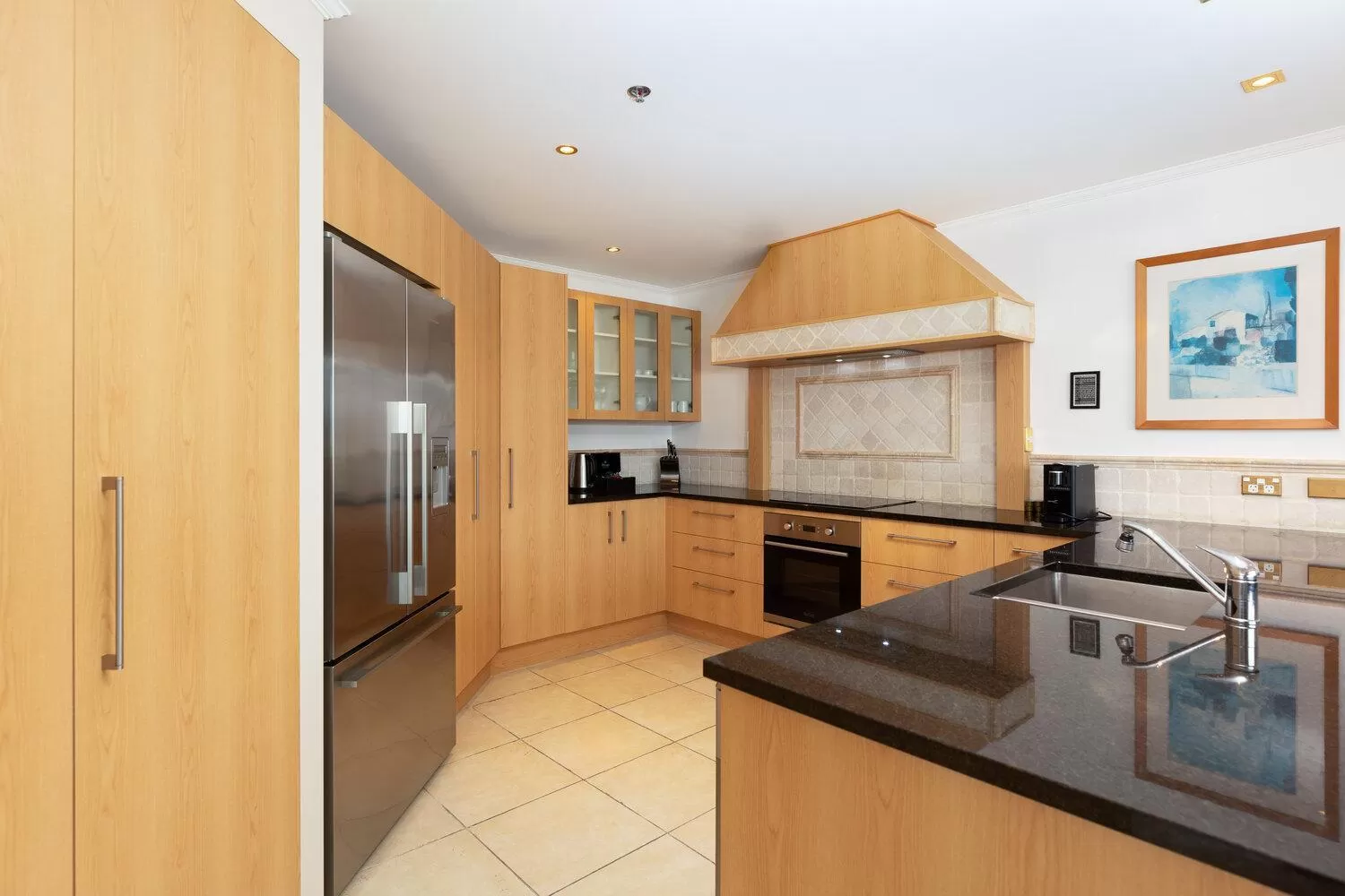 Kitchen or kitchenette in Fino Hotel & Suites