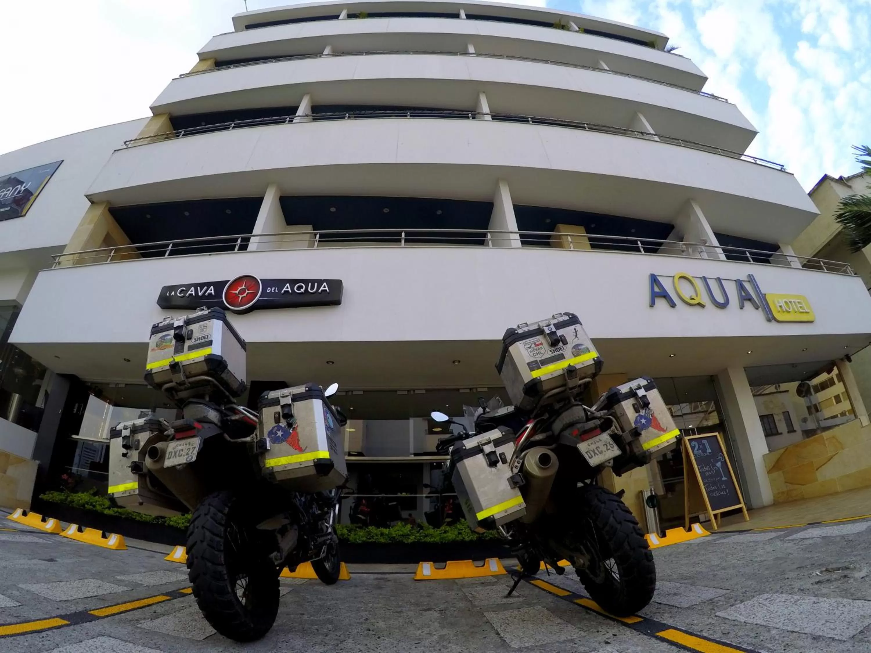 Facade/entrance in Aqua Granada Hotel