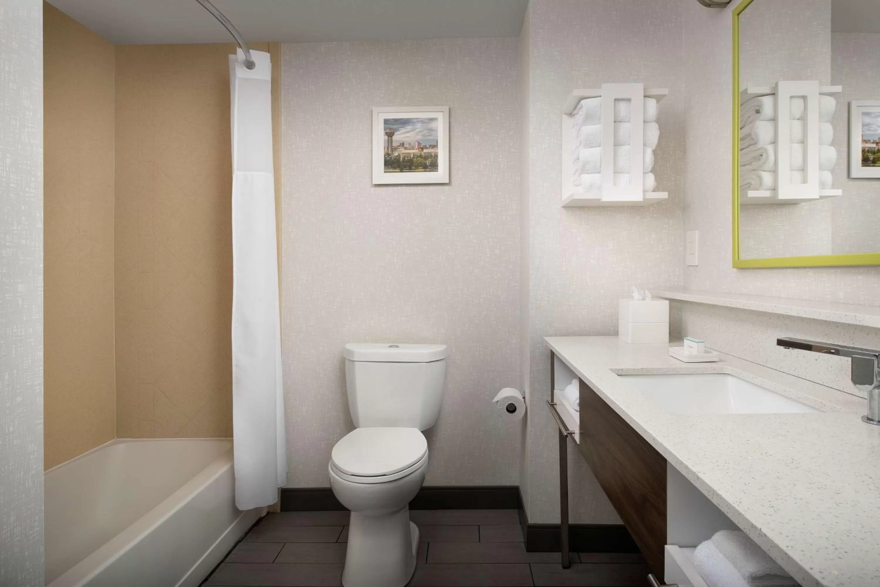 Bathroom in Hampton Inn Knoxville-East