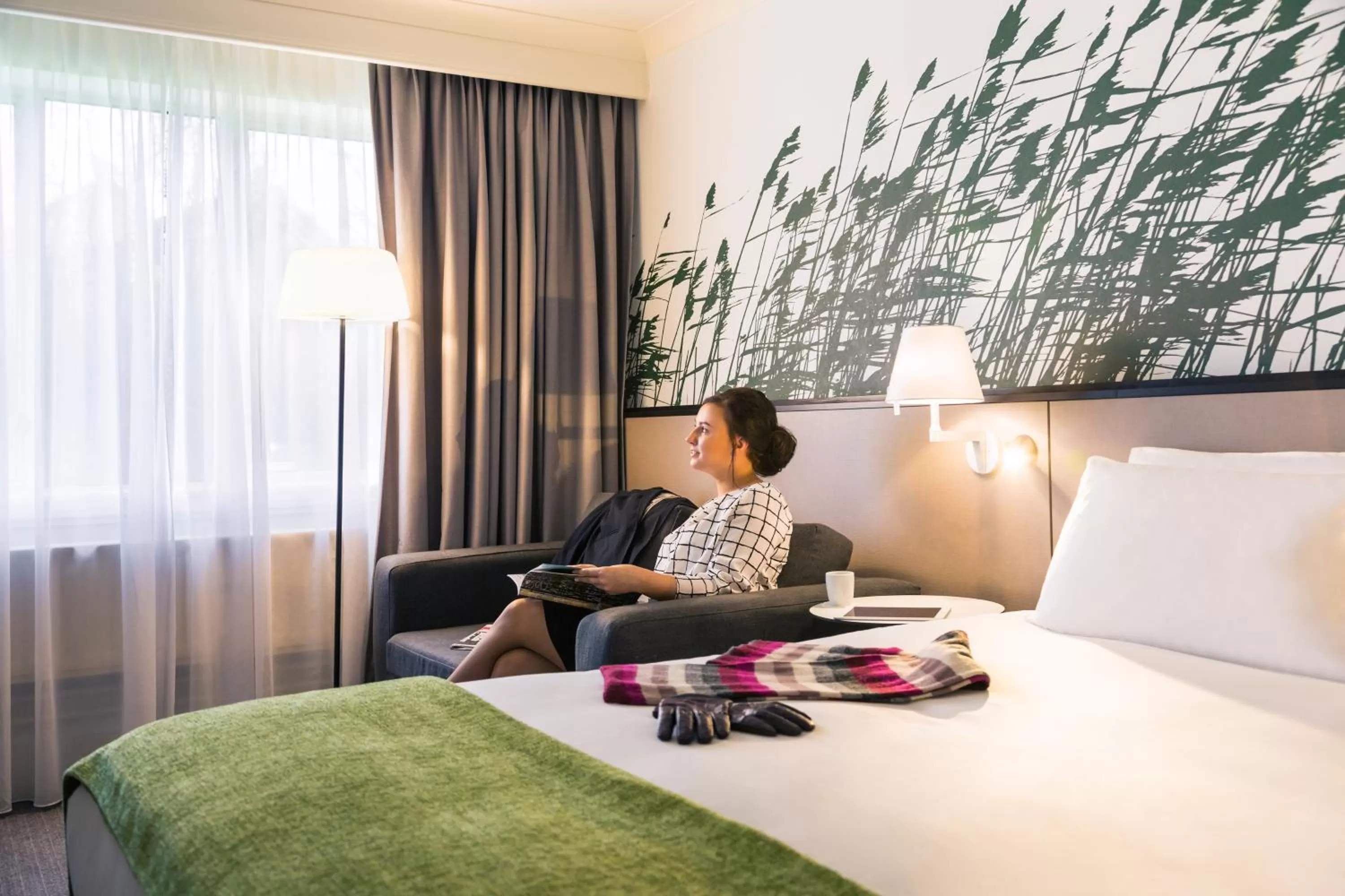 Bed in Mercure Daventry Court Hotel