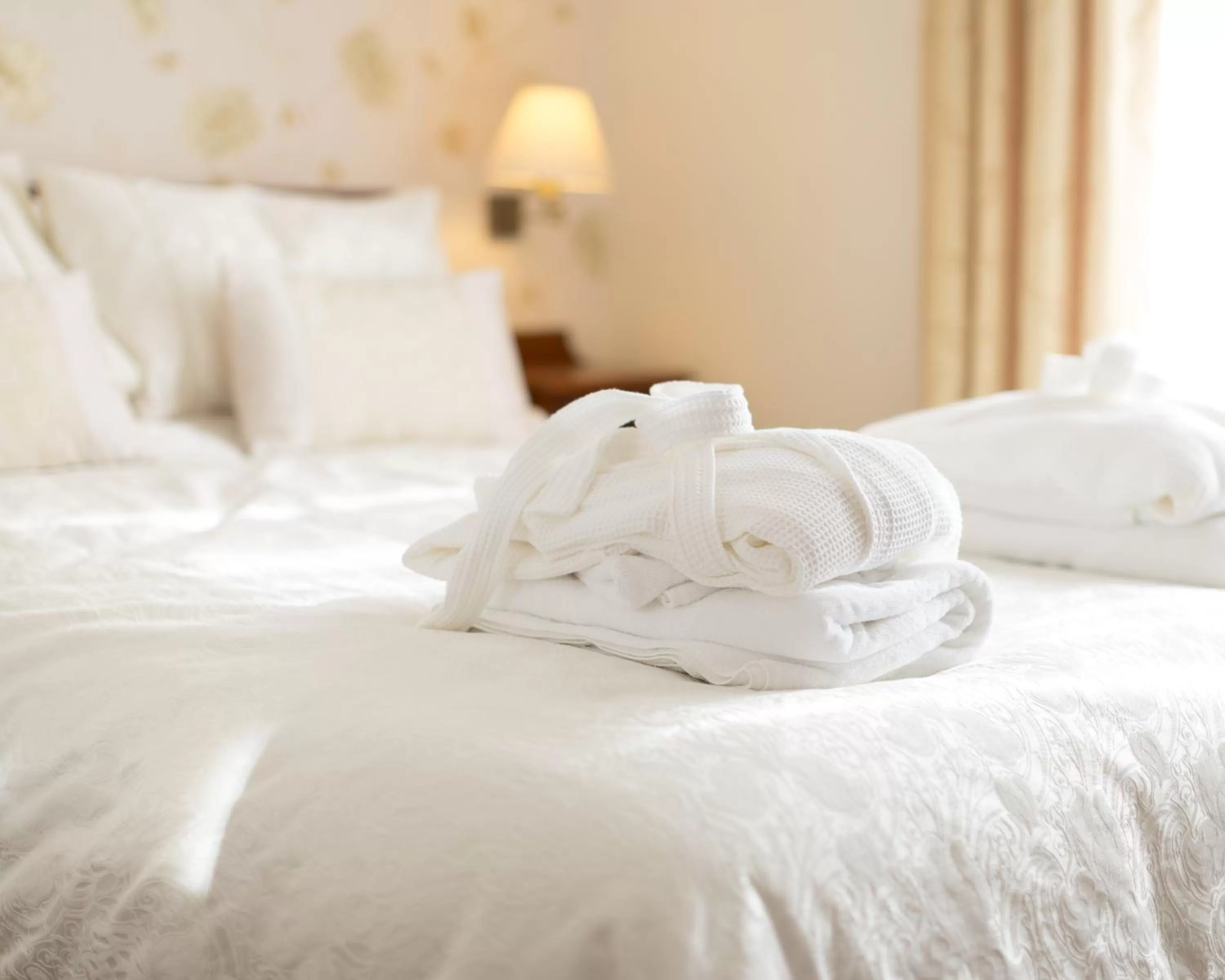Bedroom, Bed in Grange Bank House