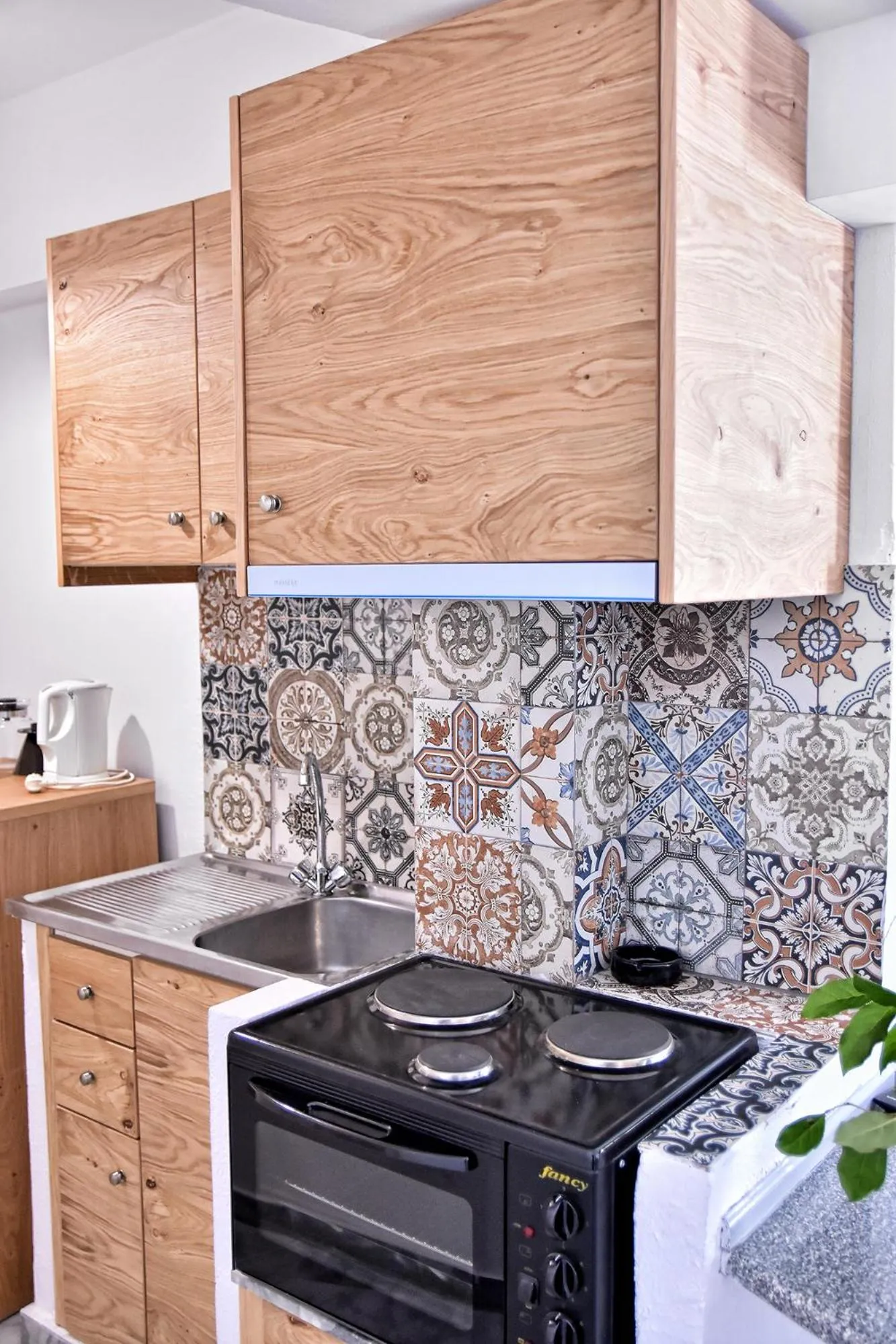 Kitchen or kitchenette in Artemis Hotel Apartments