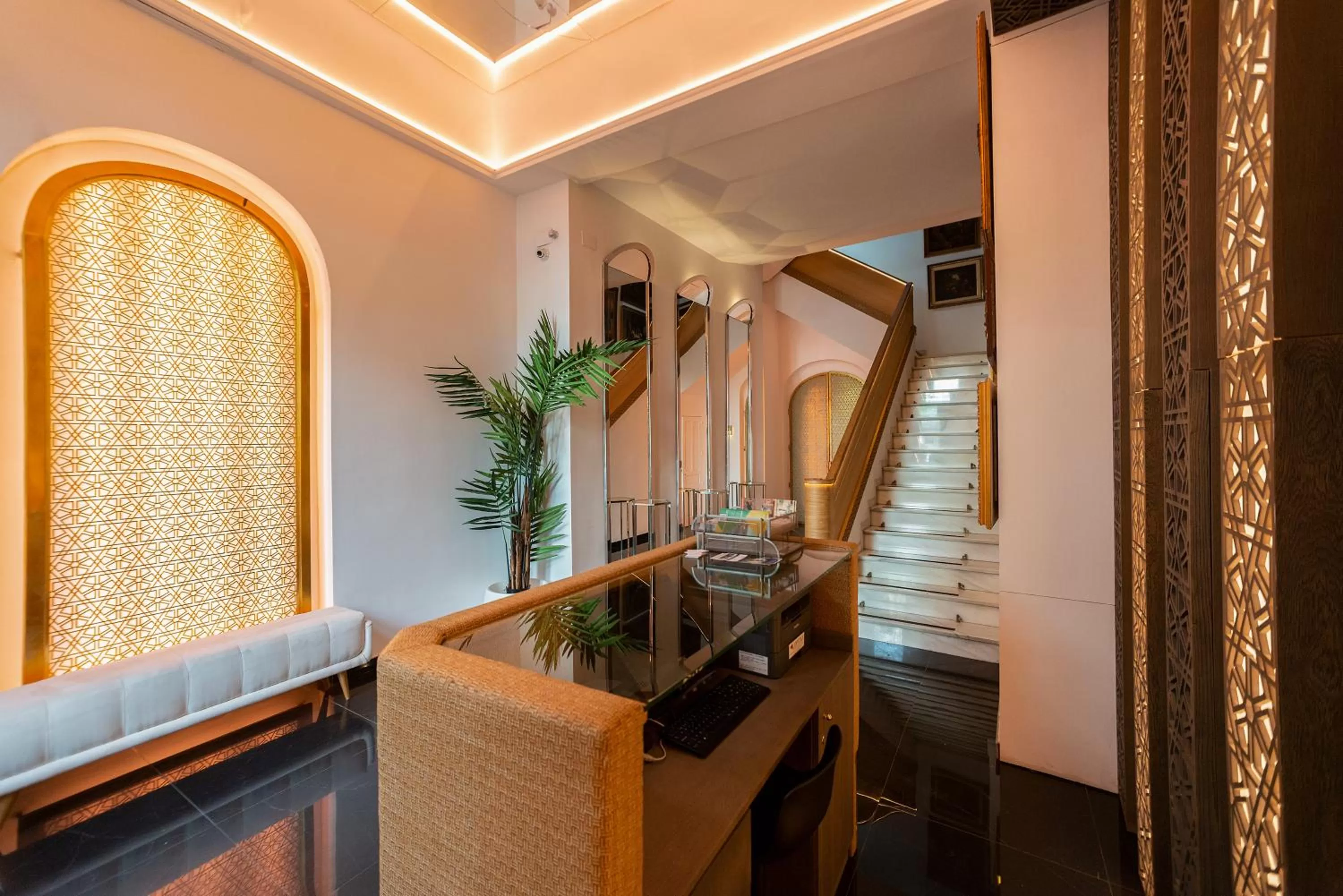 Lobby or reception in Hotel Casa Palacio la Sal