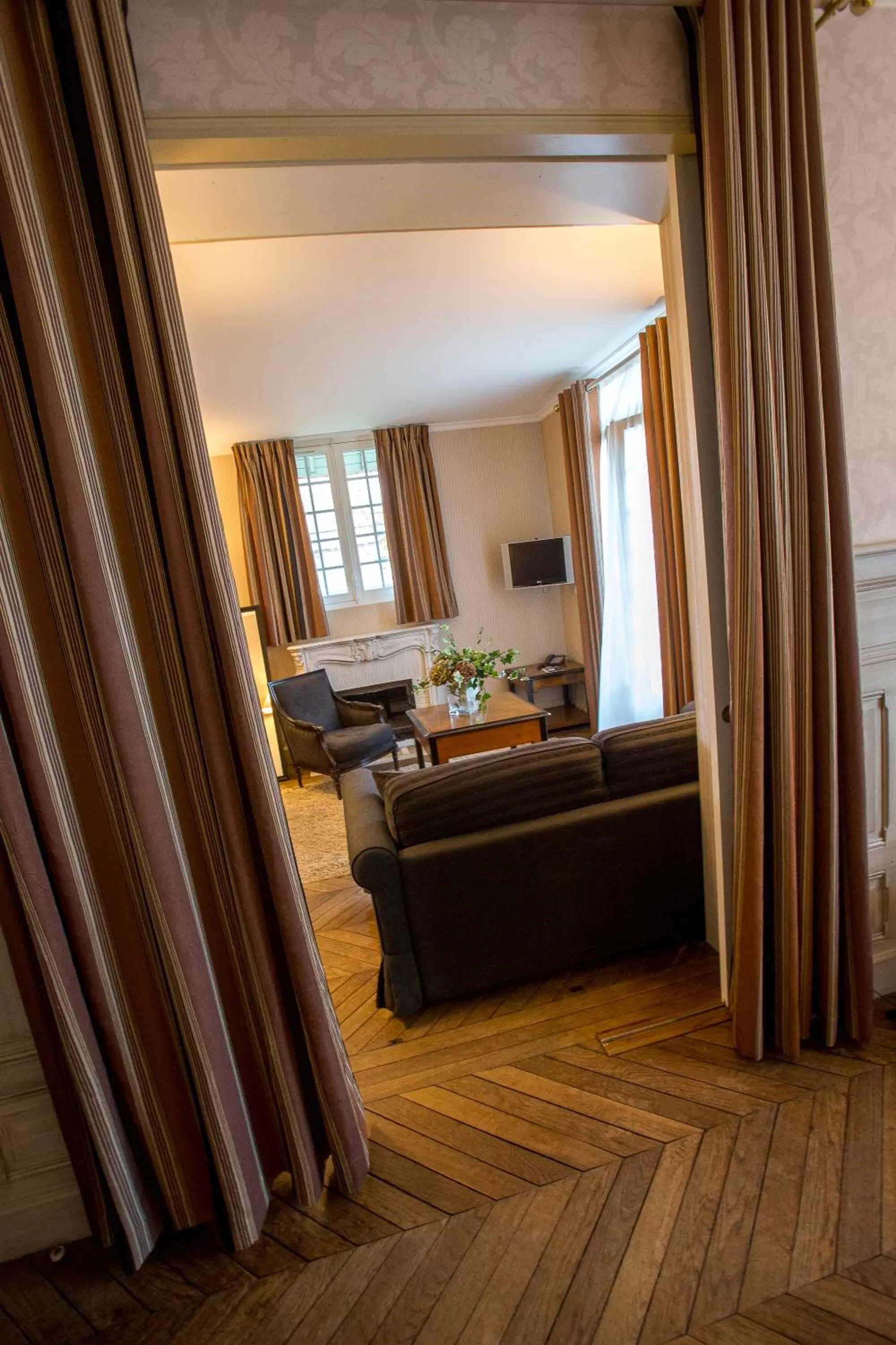 Seating area in Villa Augeval Hôtel de charme & Spa