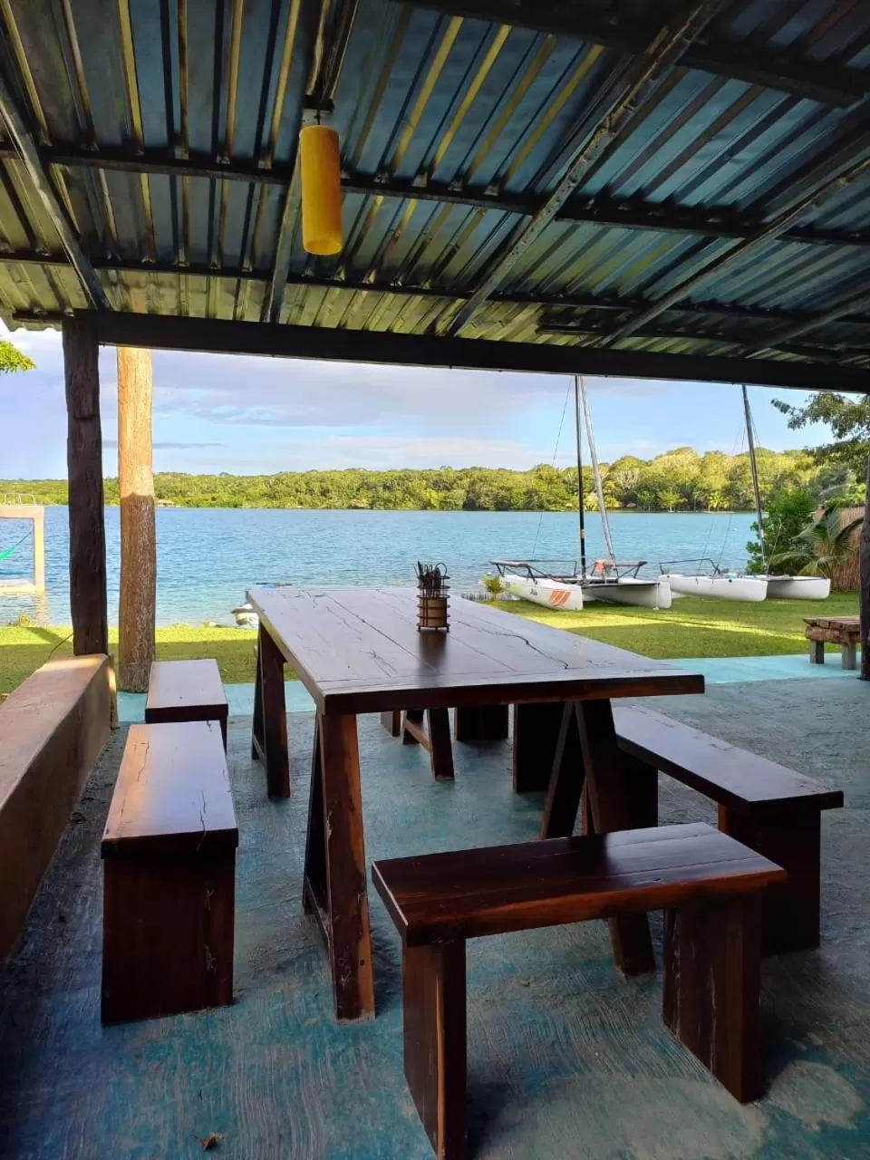 Living room in Pepos Xul-Ha