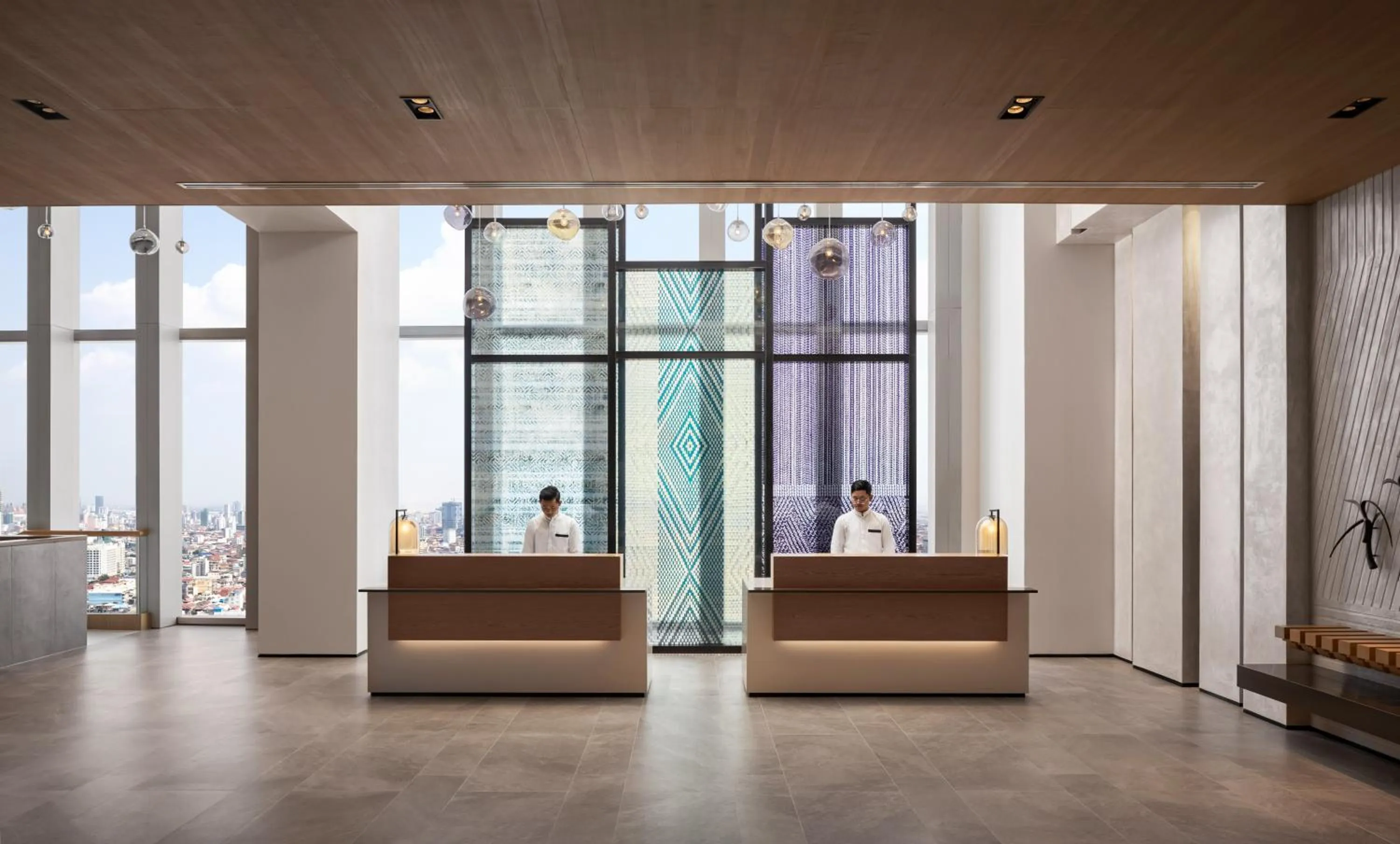 Lobby or reception in Fairfield by Marriott Phnom Penh