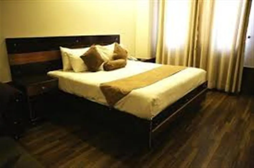 Bed in Hotel Marcopolo