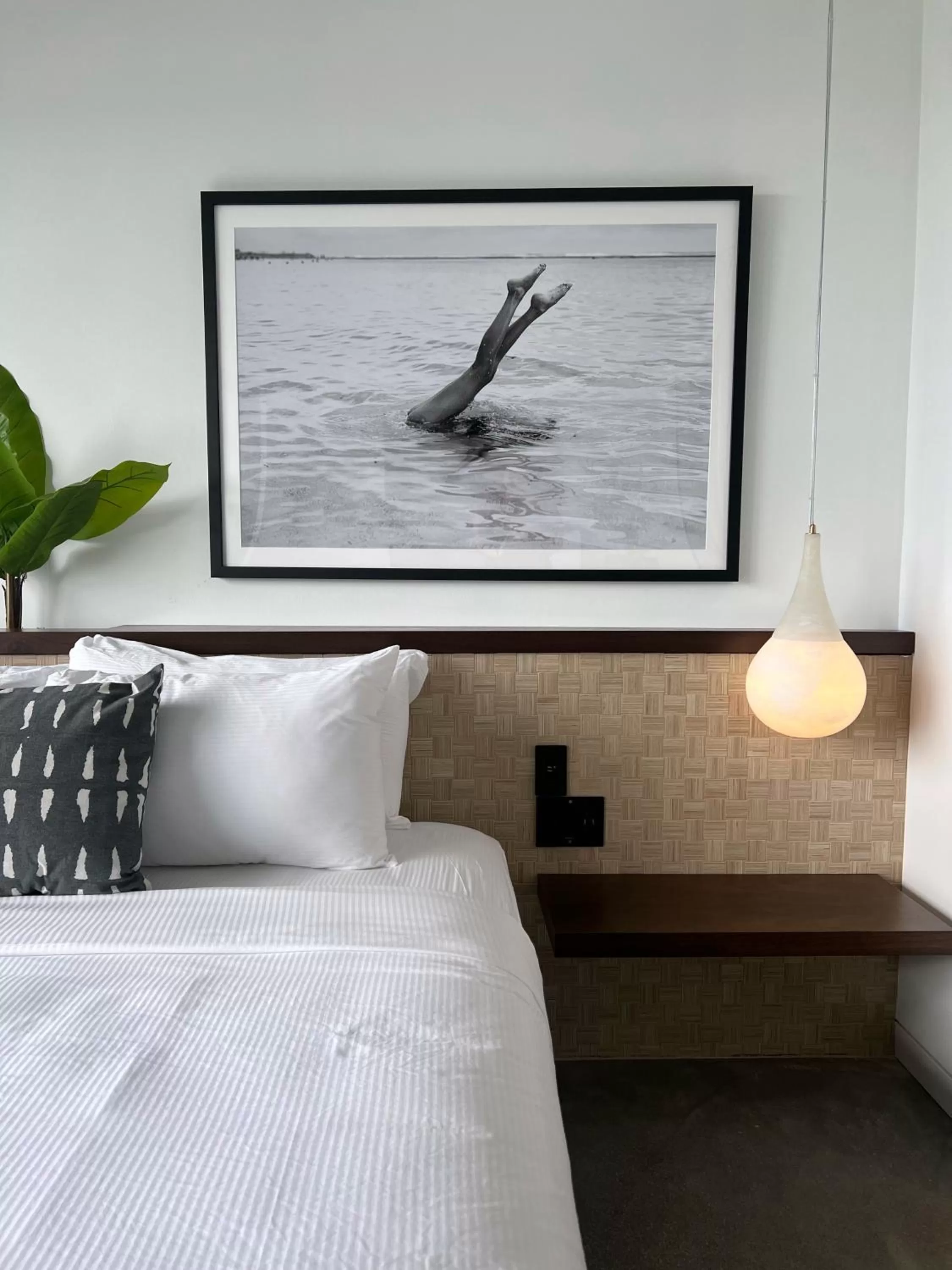 Bed in ViewPoint Hotel