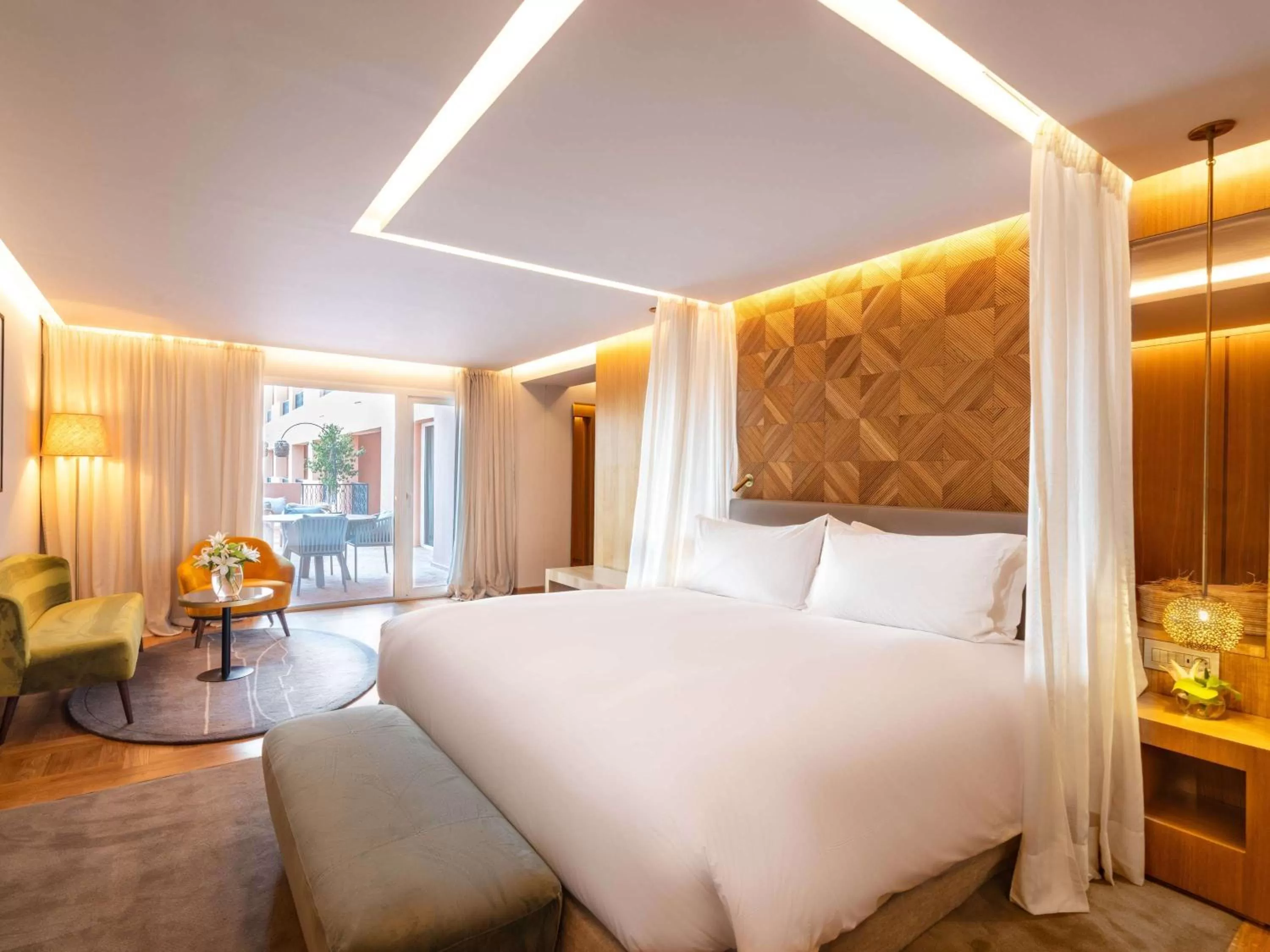 Photo of the whole room, Bed in Sofitel Marrakech Lounge and Spa