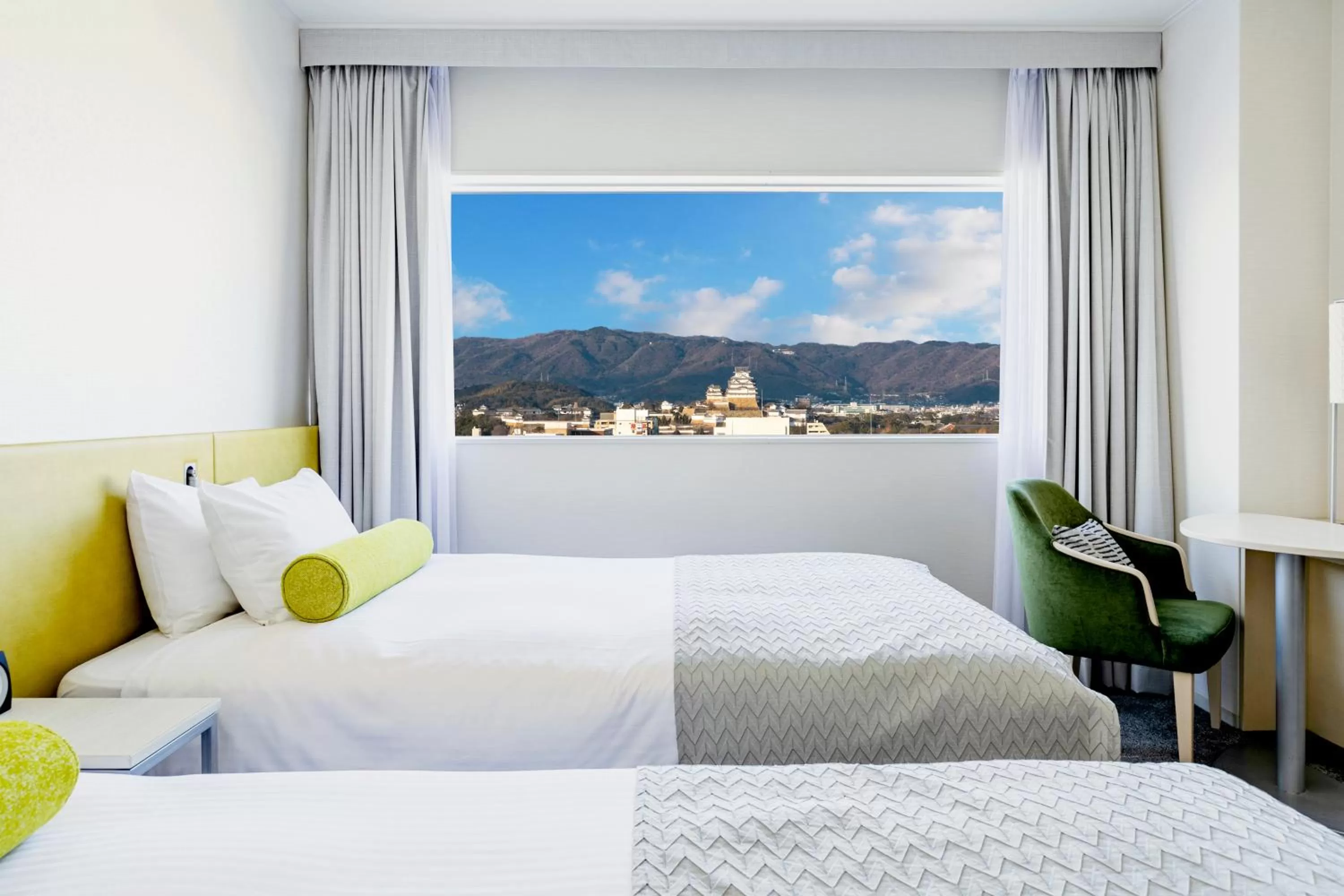 Bed in Hotel Nikko Himeji