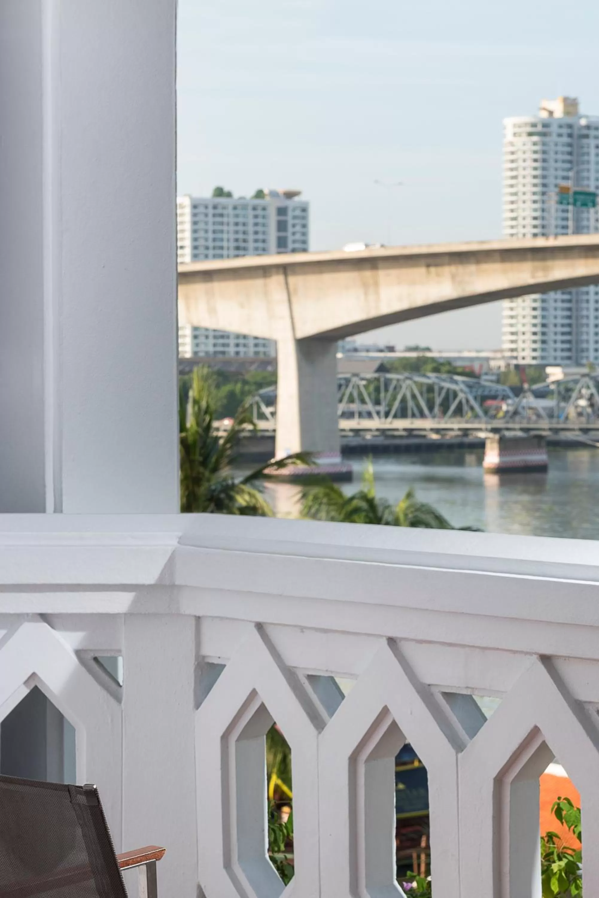 Balcony/Terrace in Anantara Riverside Bangkok Resort