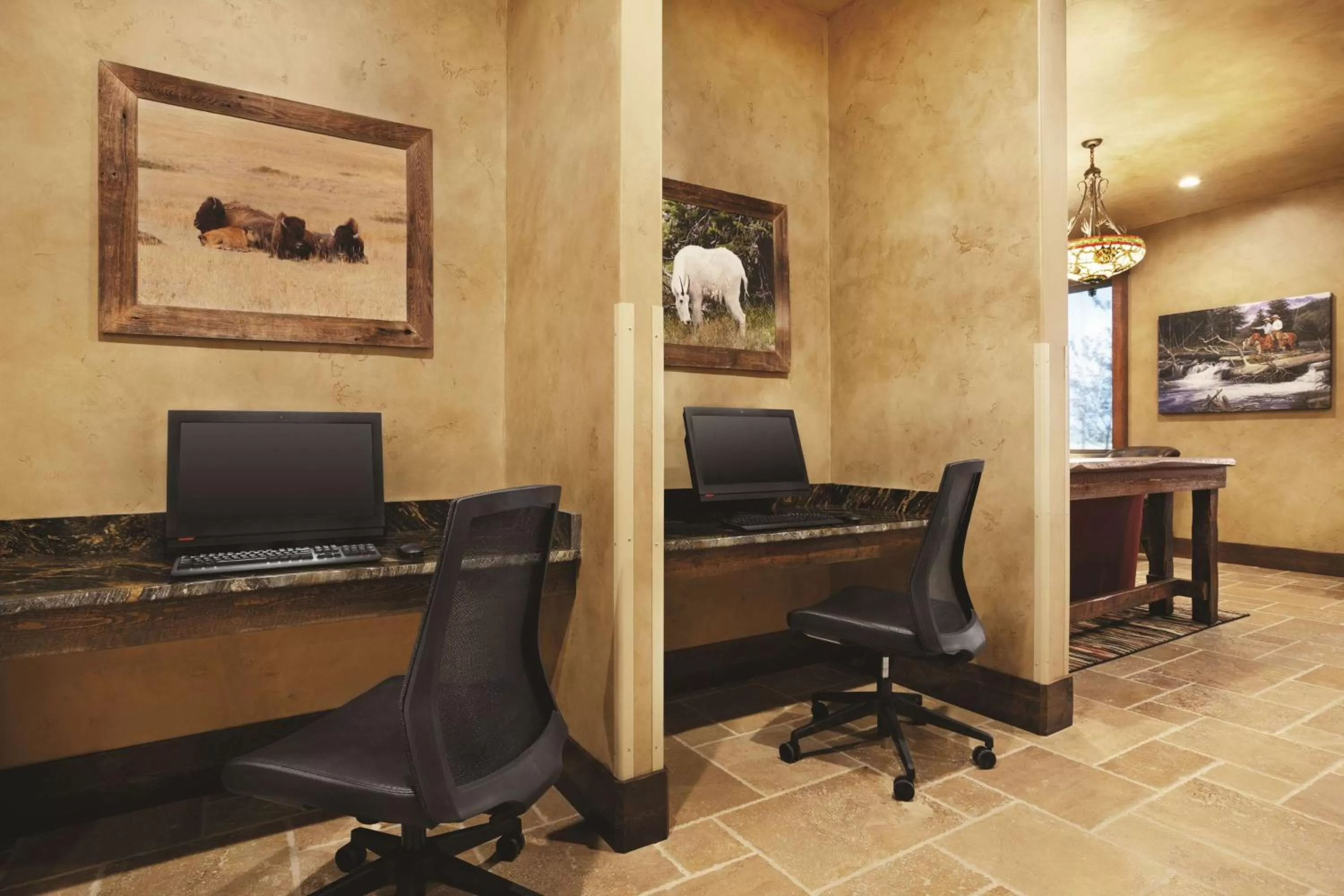 On site in Glacier International Lodge