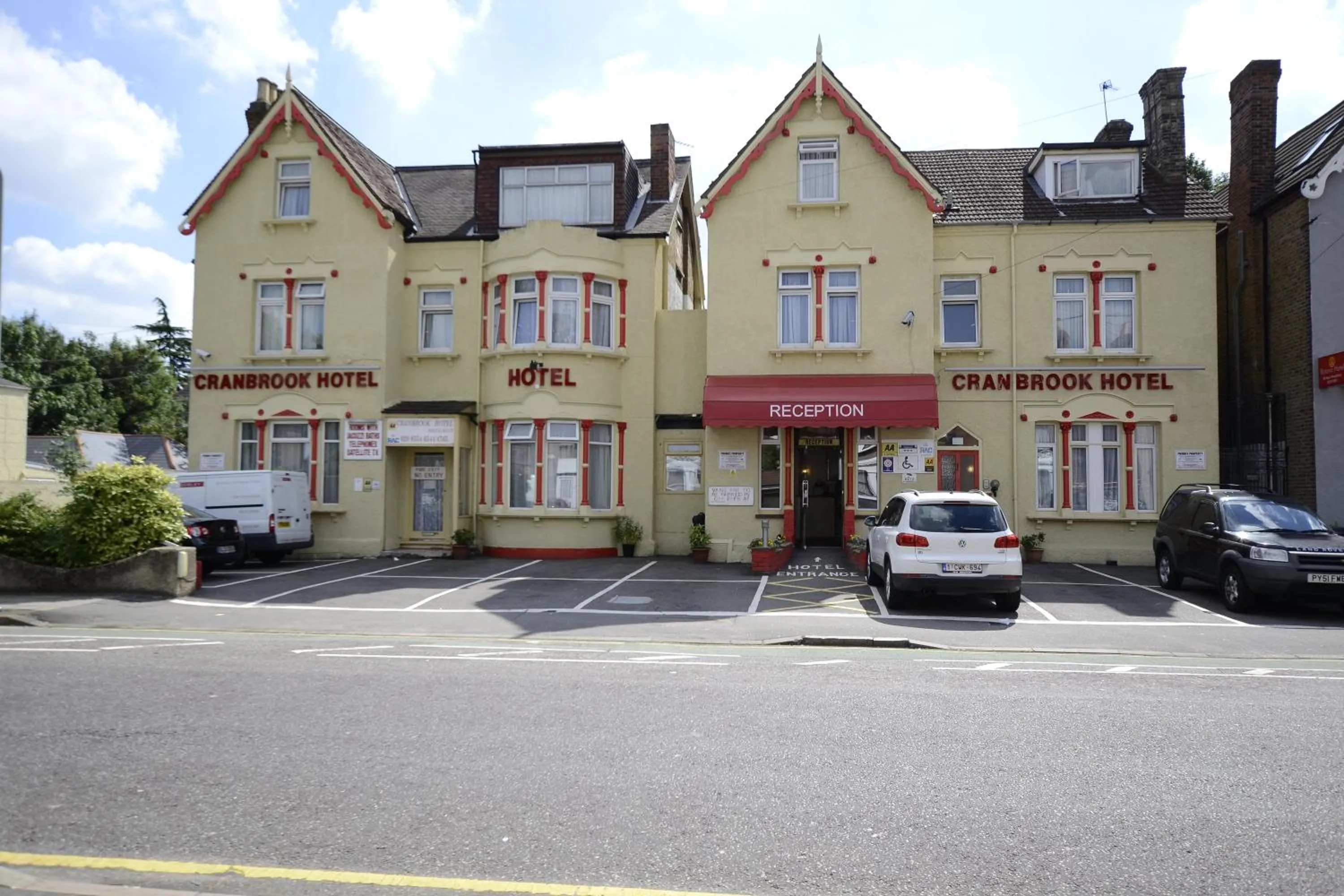 Property building in Cranbrook Hotel