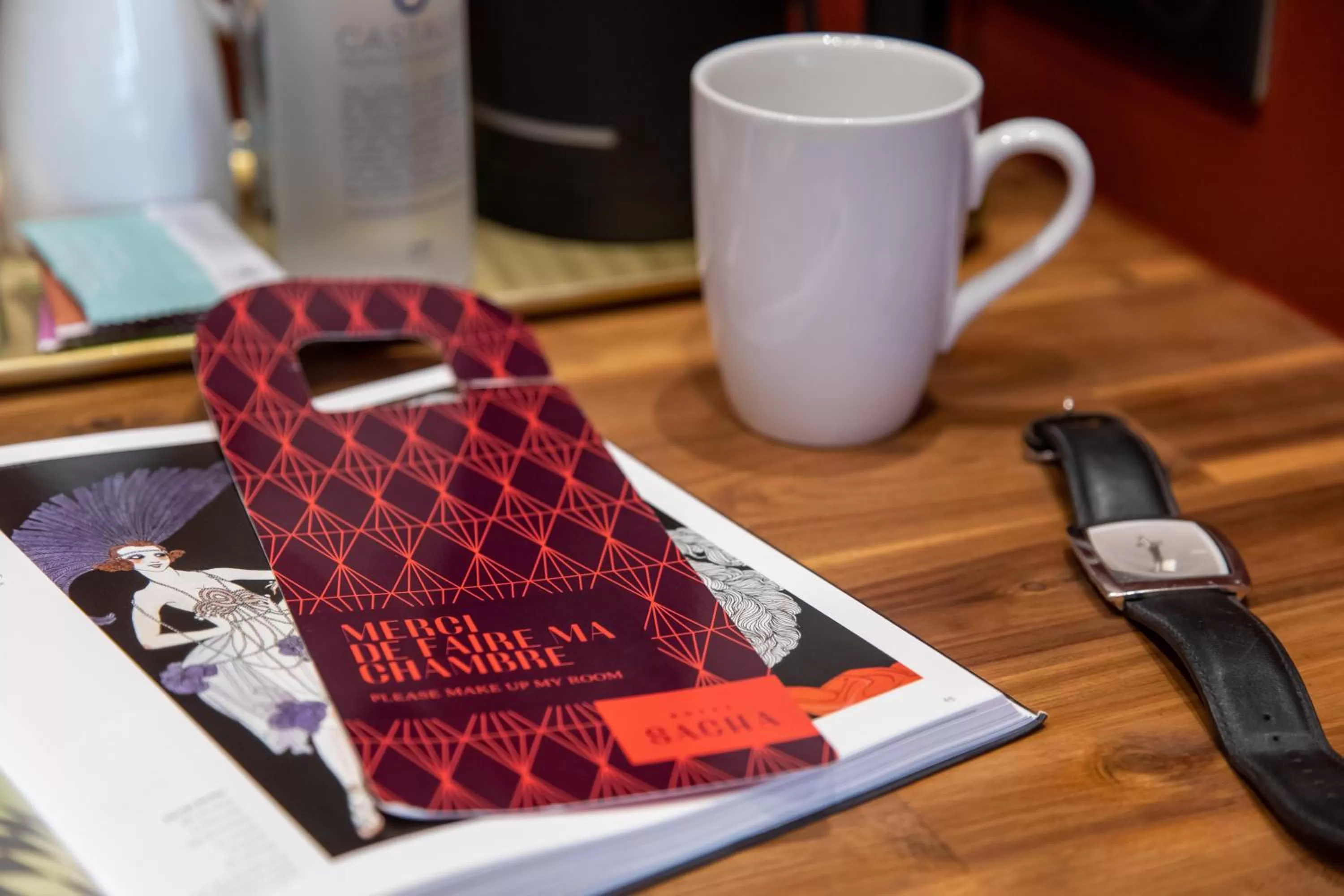 Seating area in Hotel Sacha