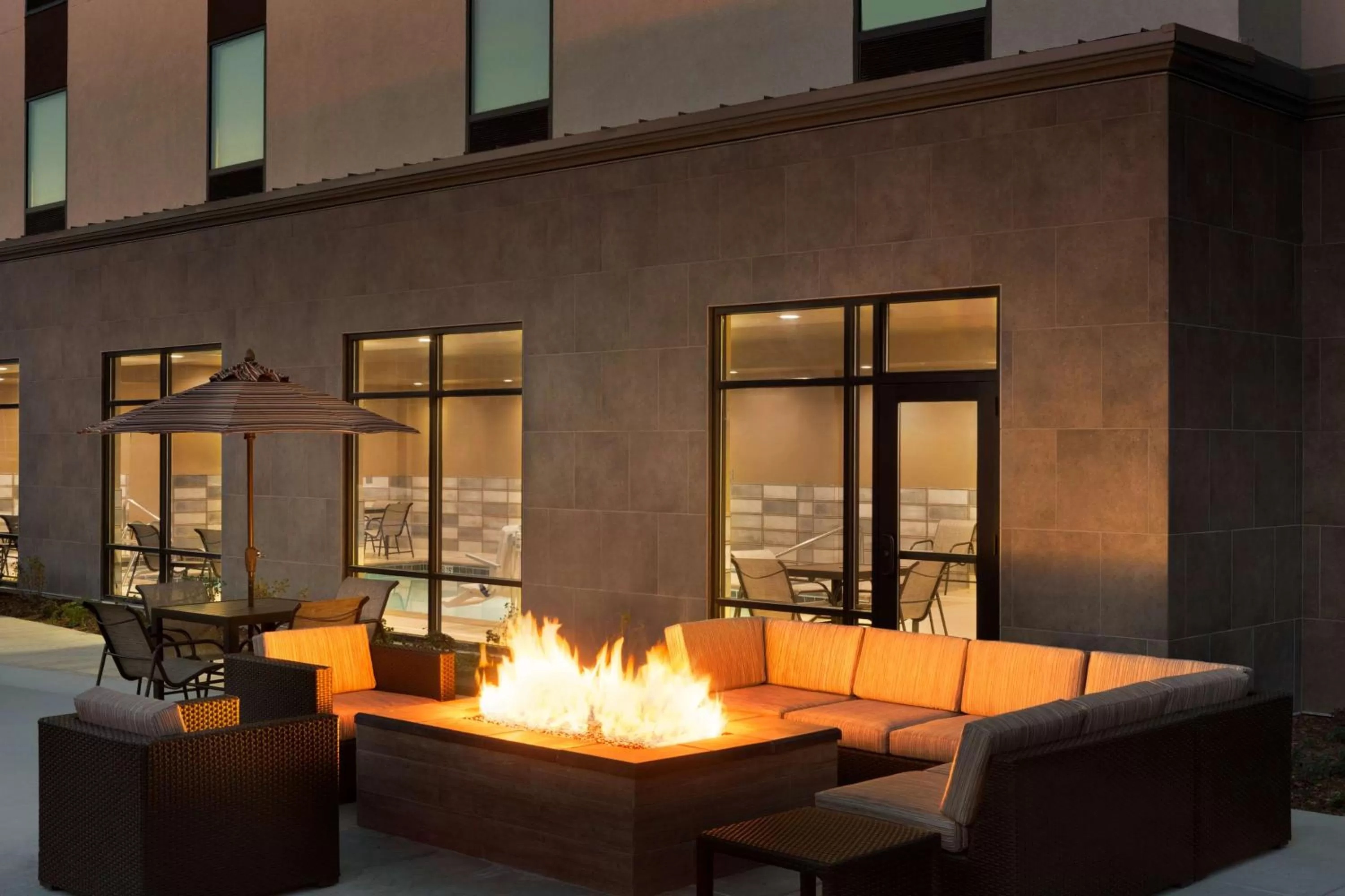 Patio in Hampton Inn Salt Lake City Cottonwood