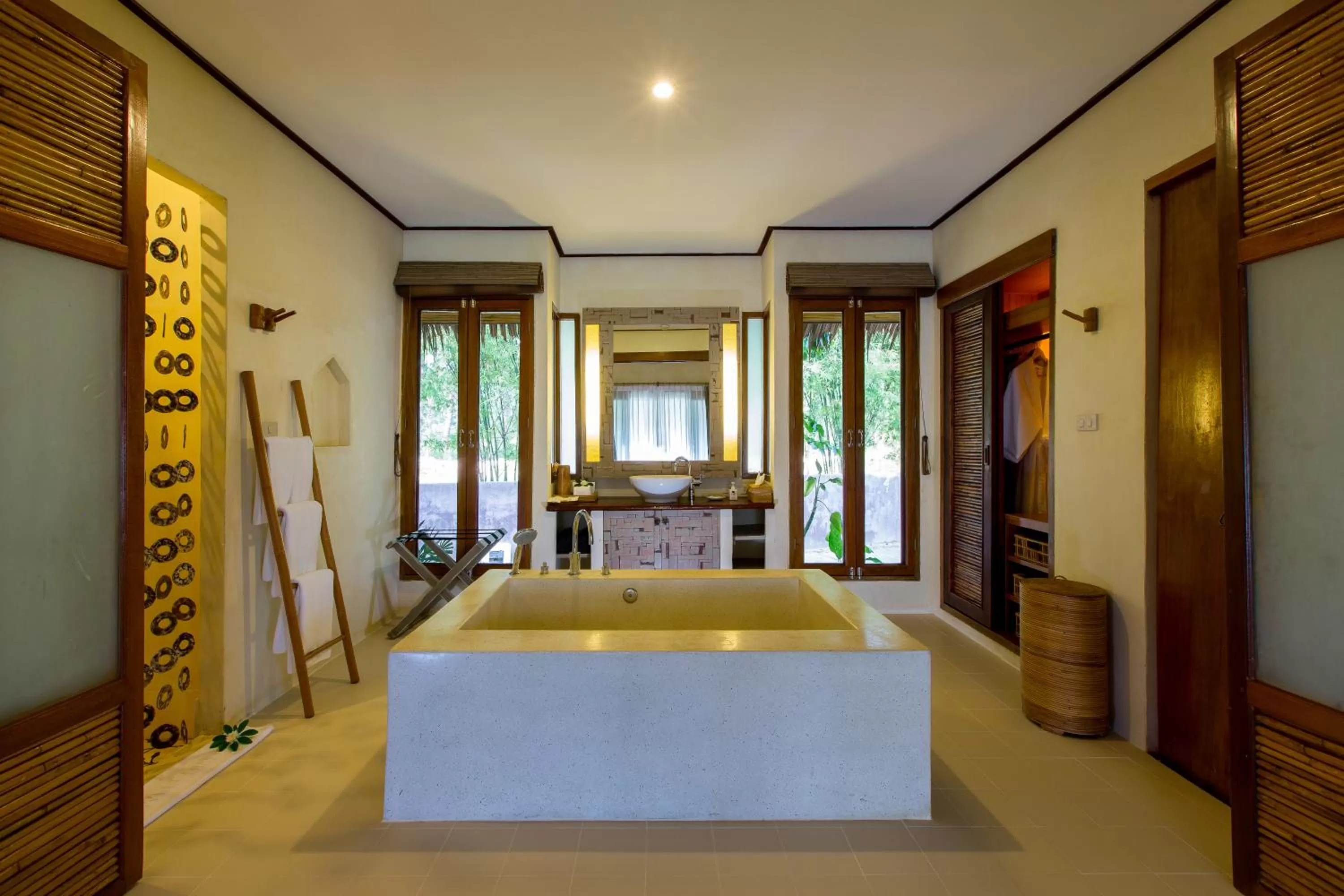 Bathroom, Bed in Bangsak Village - Adults Only - SHA Extra Plus