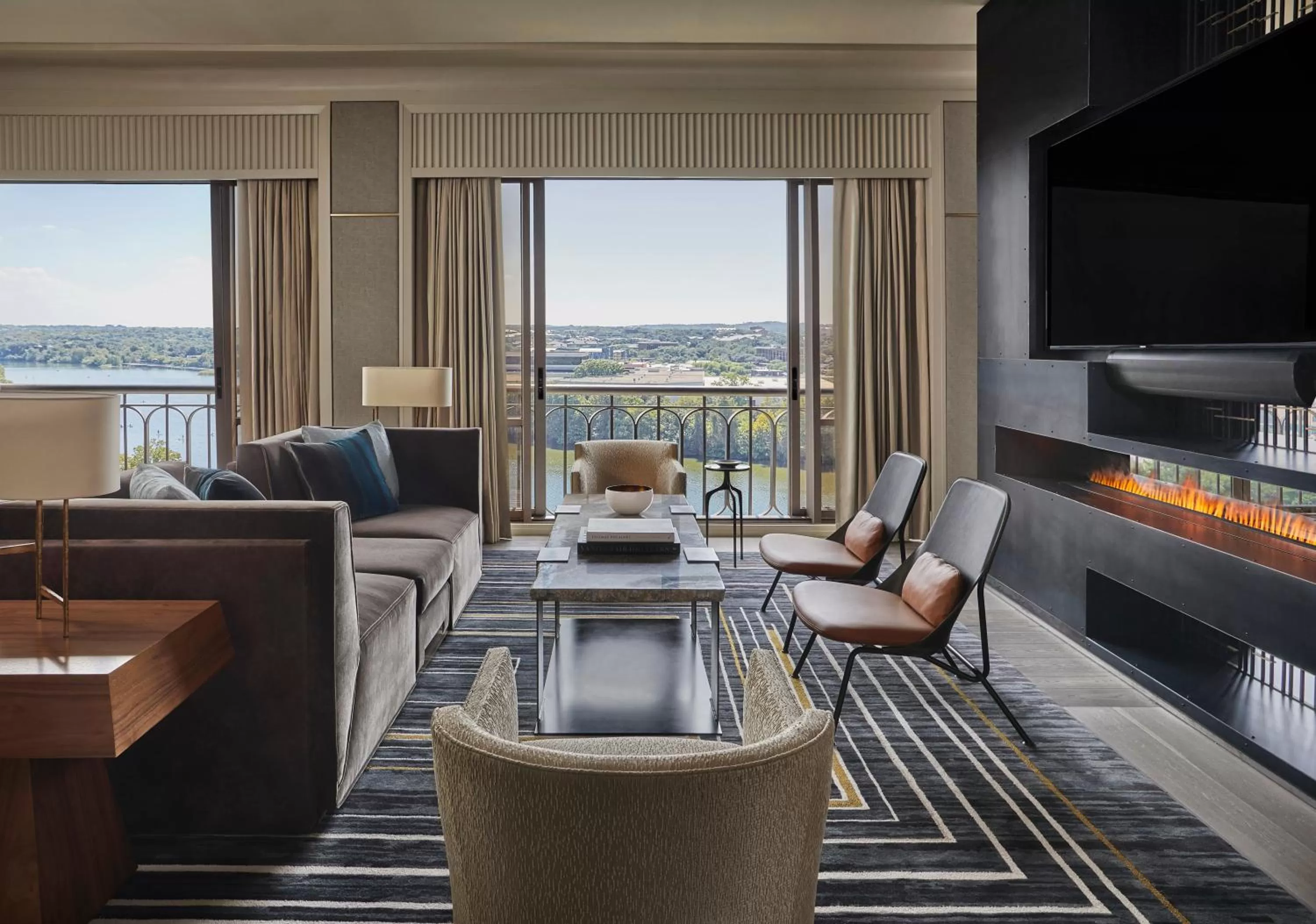 Living room in Four Seasons Hotel Austin