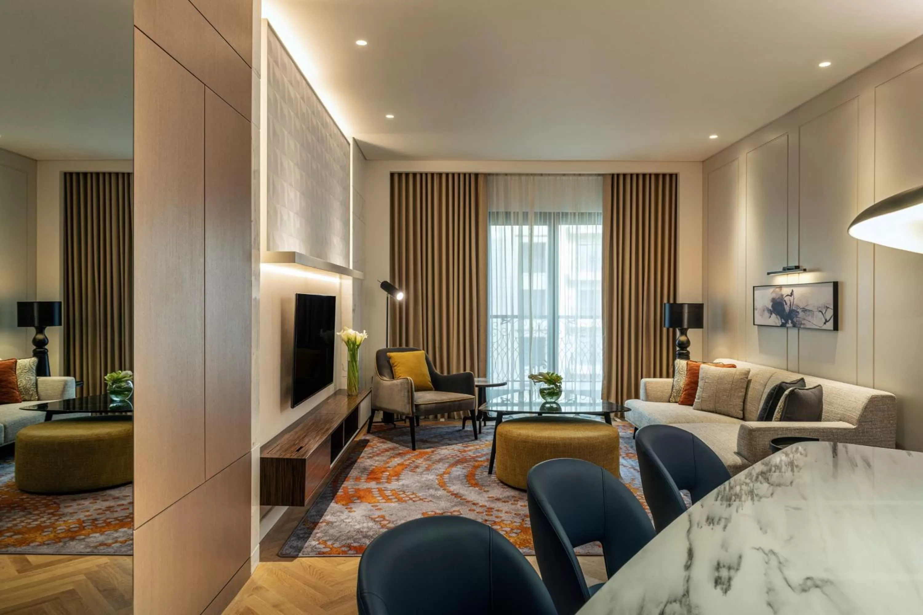 Living room in Le Royal Méridien Place Vendôme Lusail