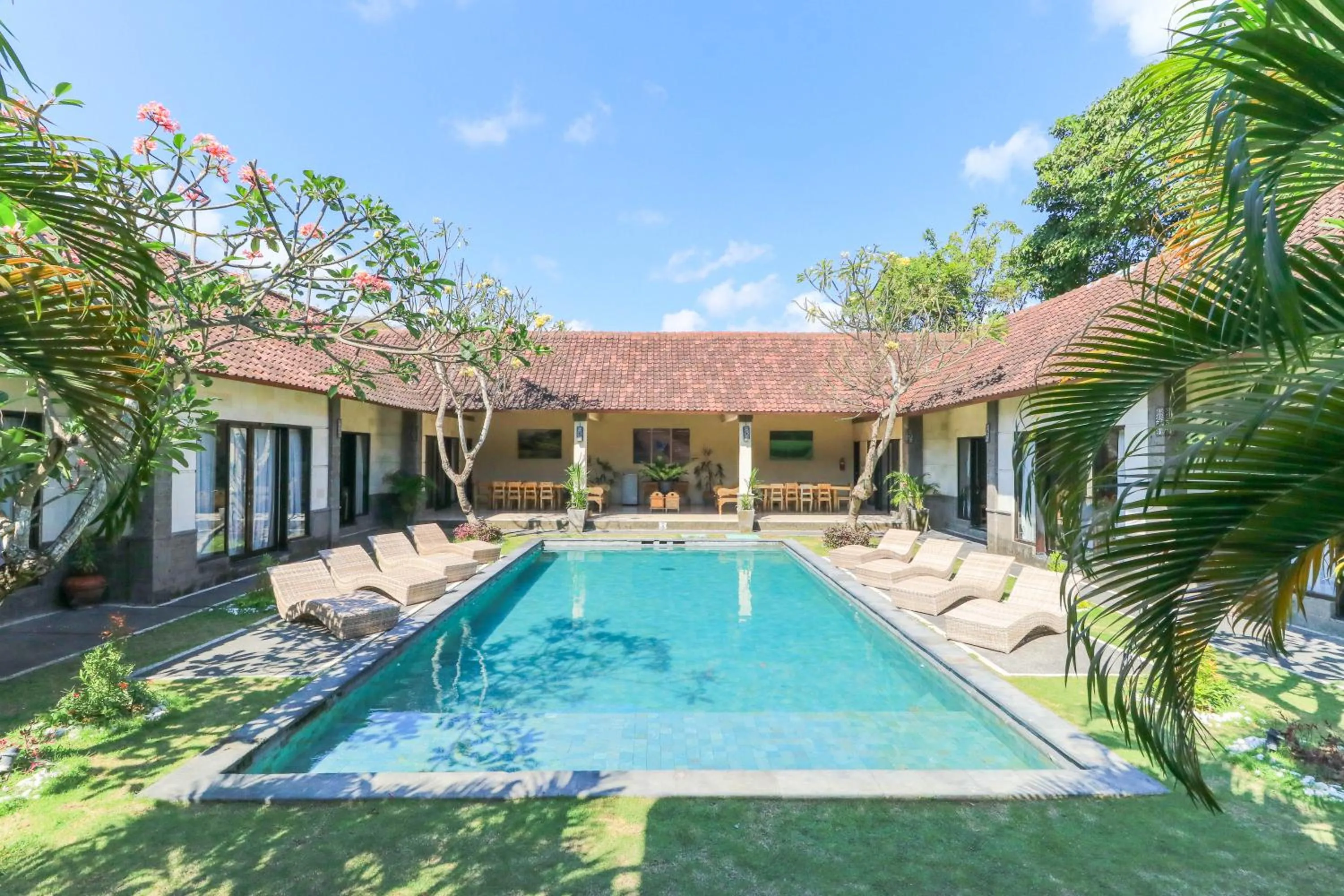 Swimming pool in Bali Merita Villa