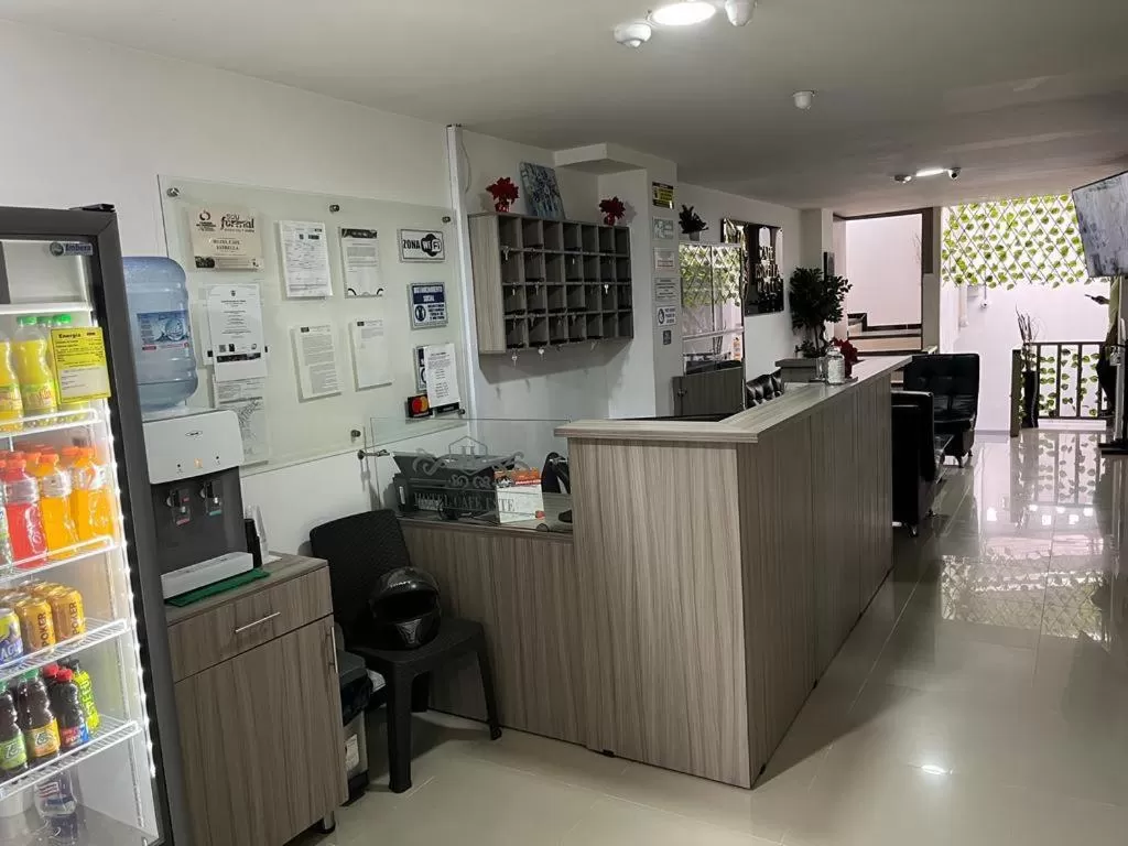 Living room in Hotel Cafe Estrella