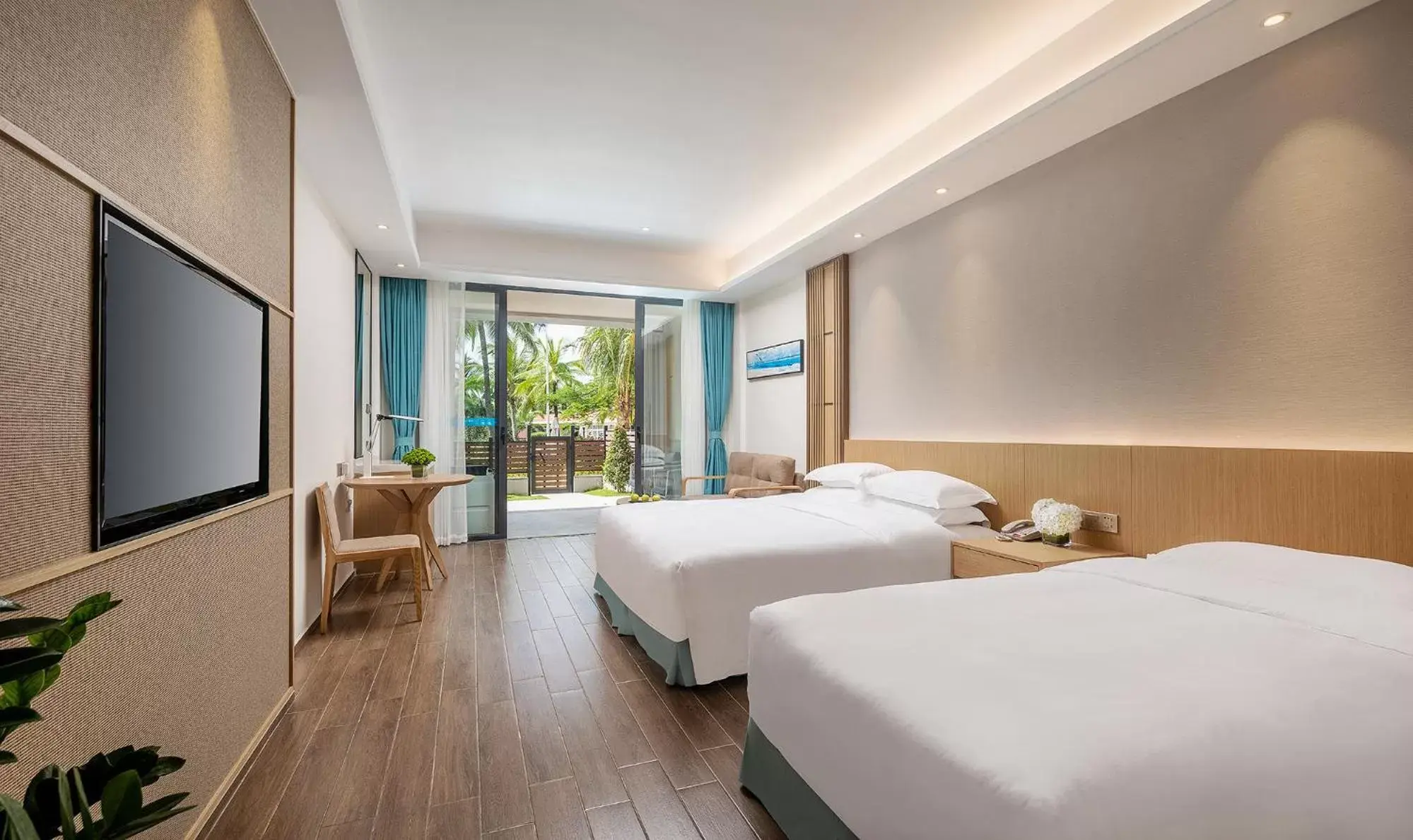 Garden Triple Room in Sanya South China Hotel Garden Triple Room in Sanya South China Hotel