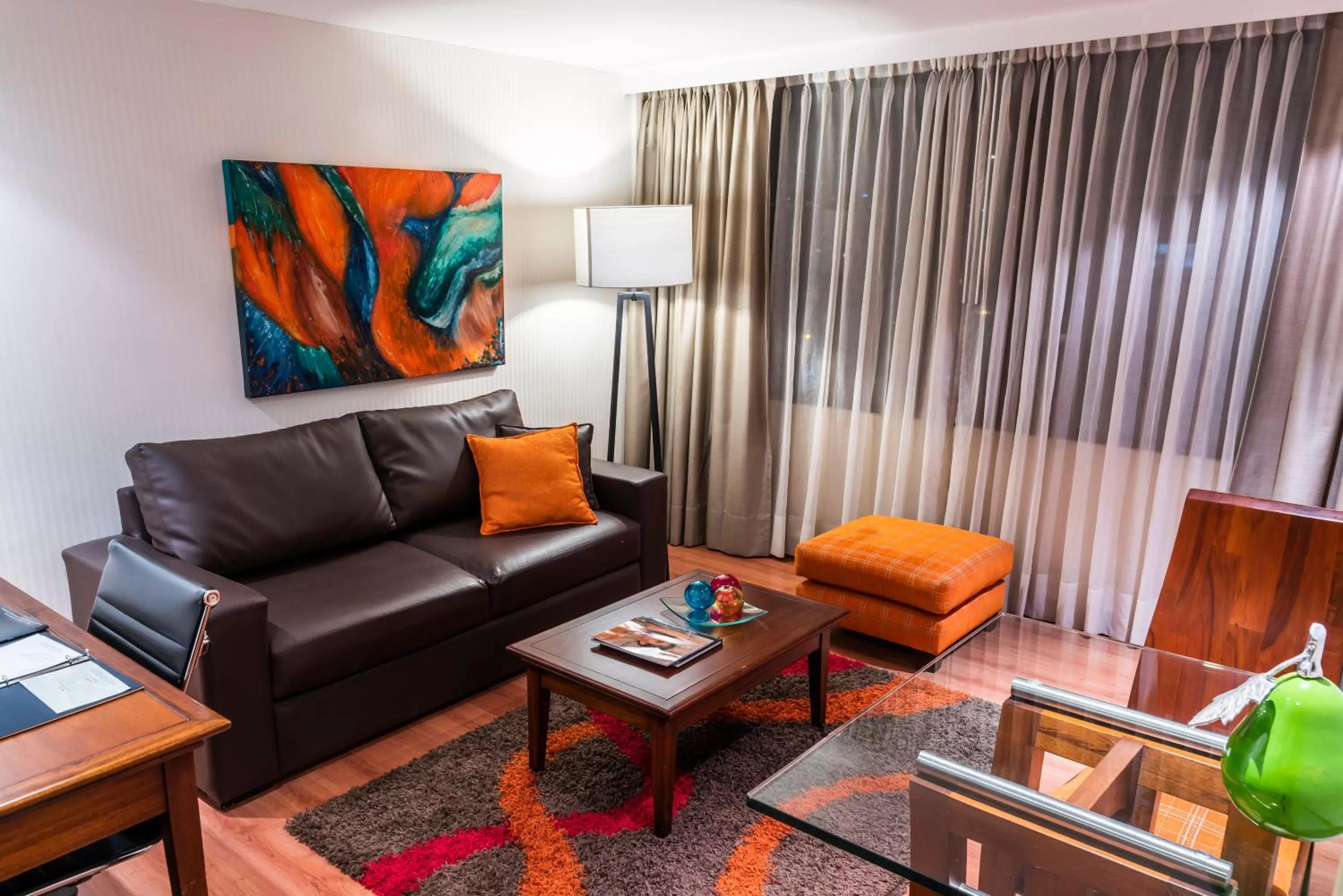 City view in Bogota Plaza Hotel