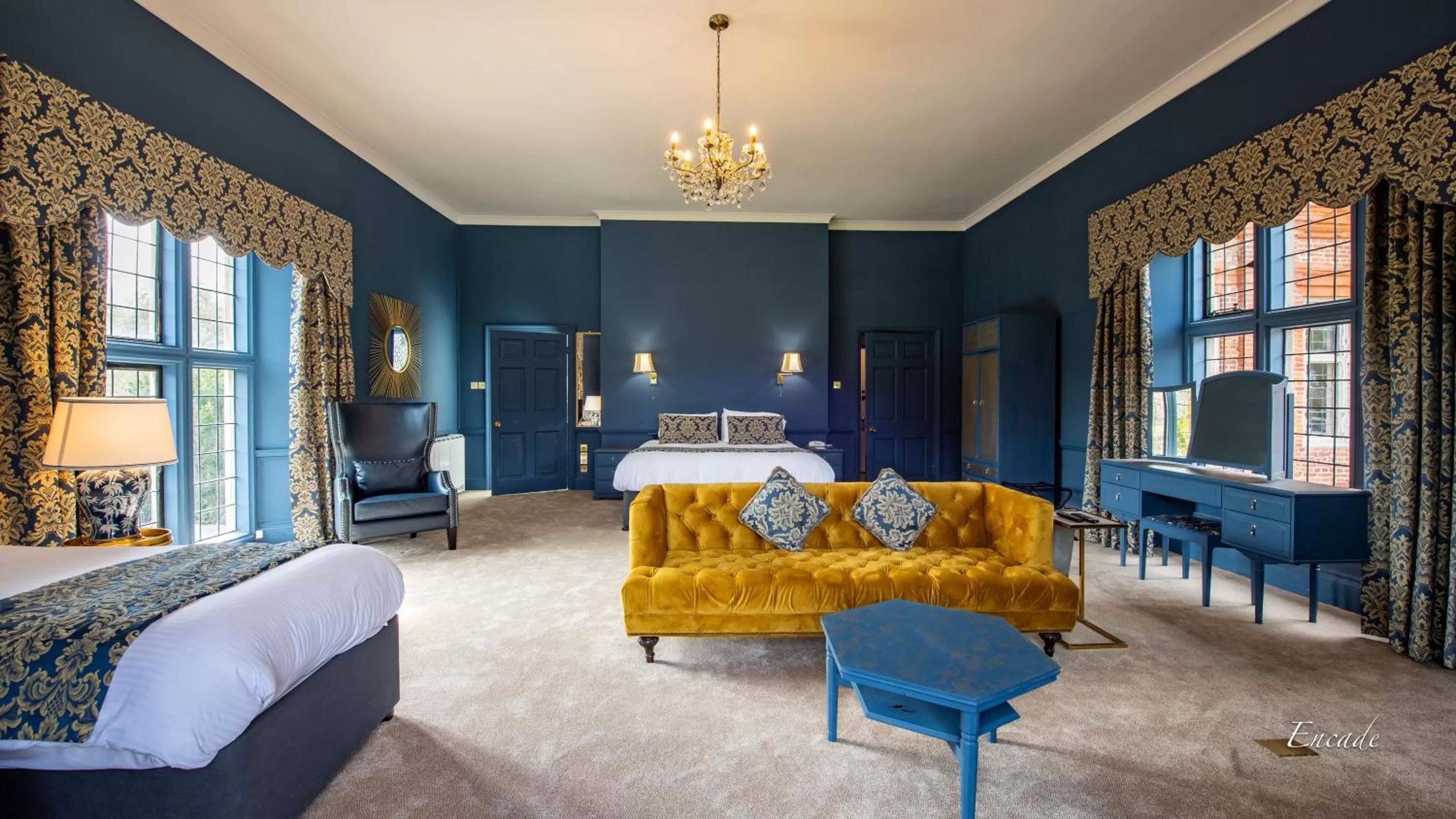 Bedroom, Bed in Broome Park Hotel