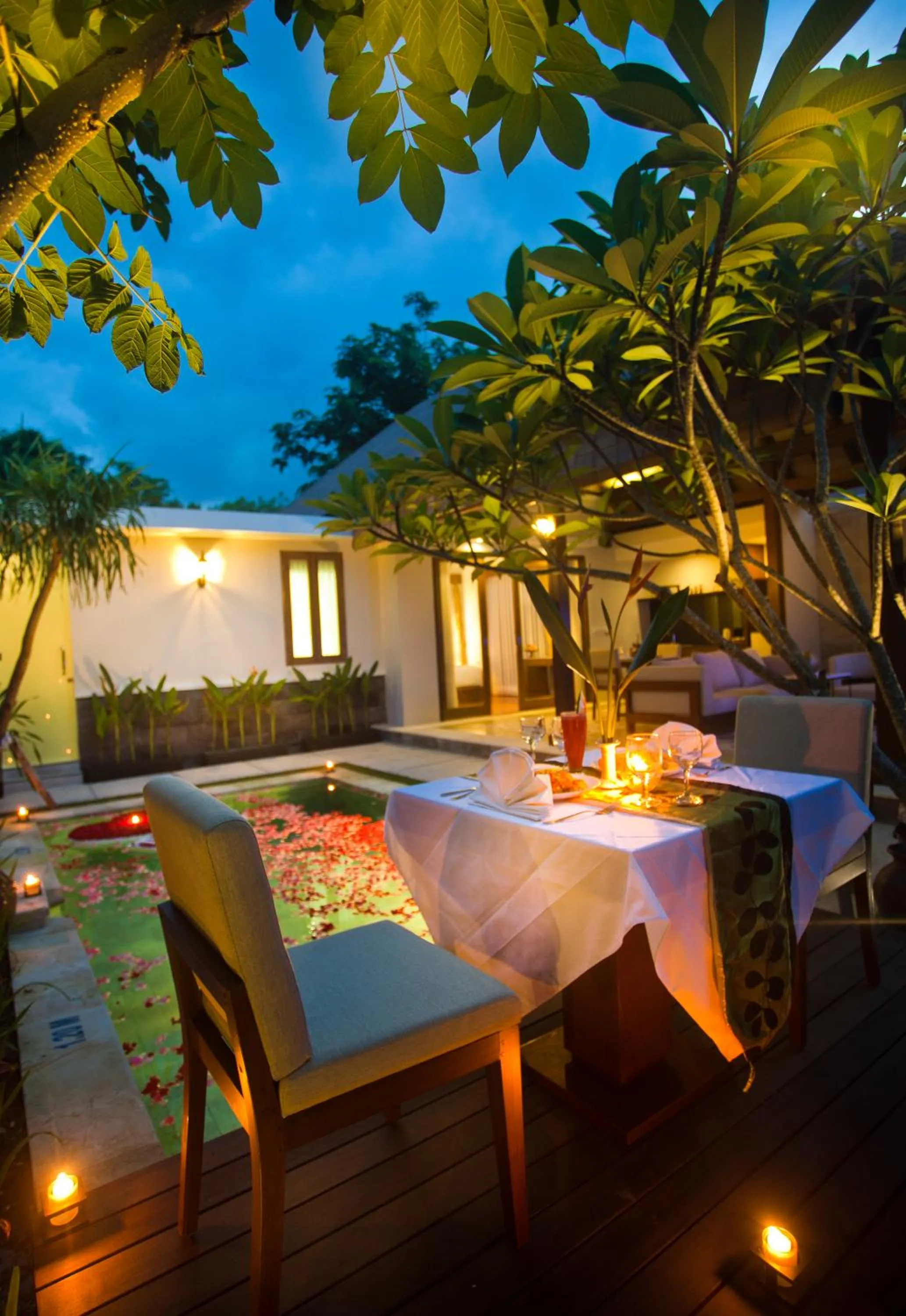 Living room in The Astari Villa and Residence