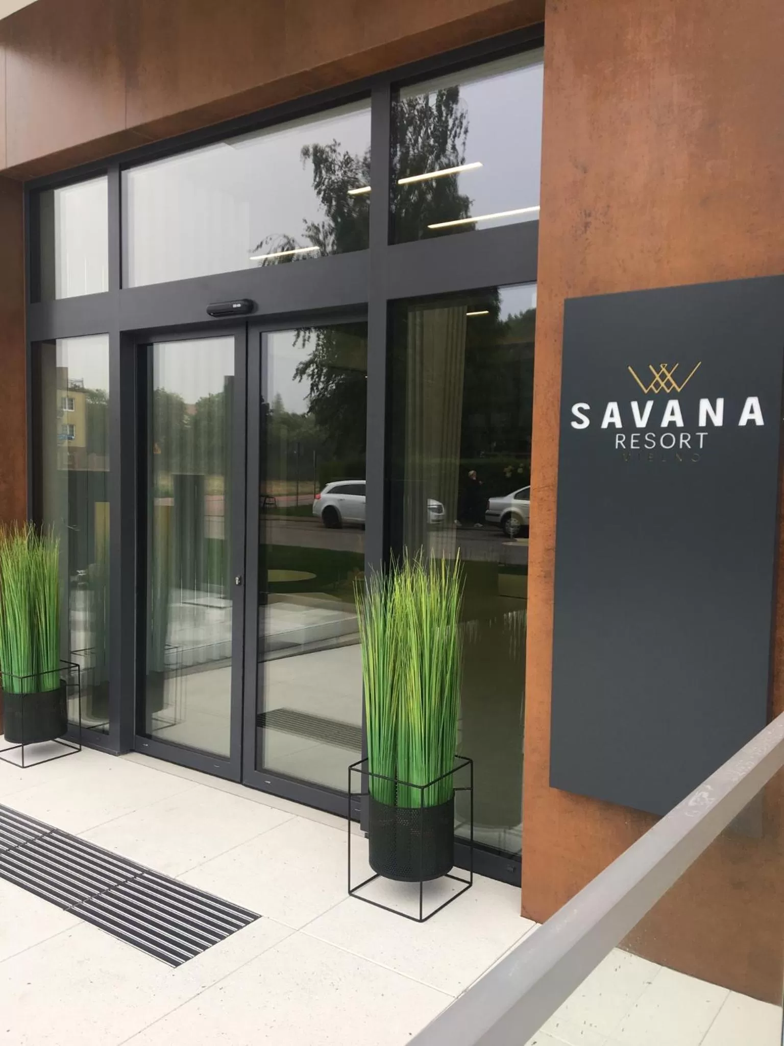 Facade/entrance in Savana Resort Mielno