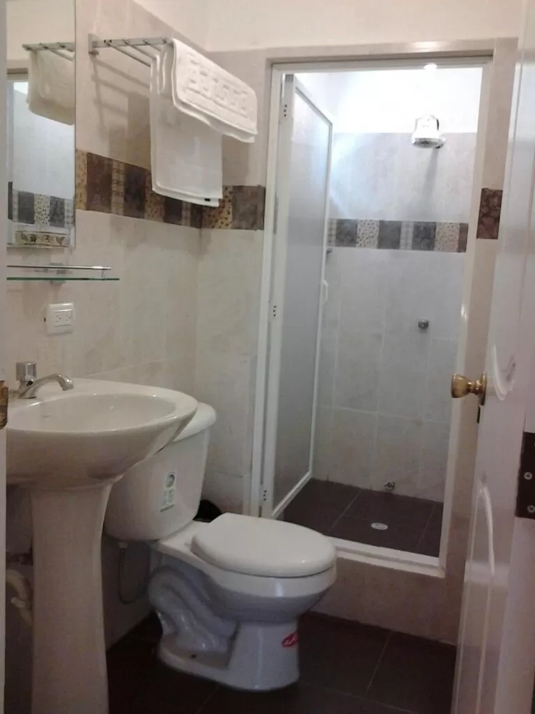 Bathroom in Suites La Rosa