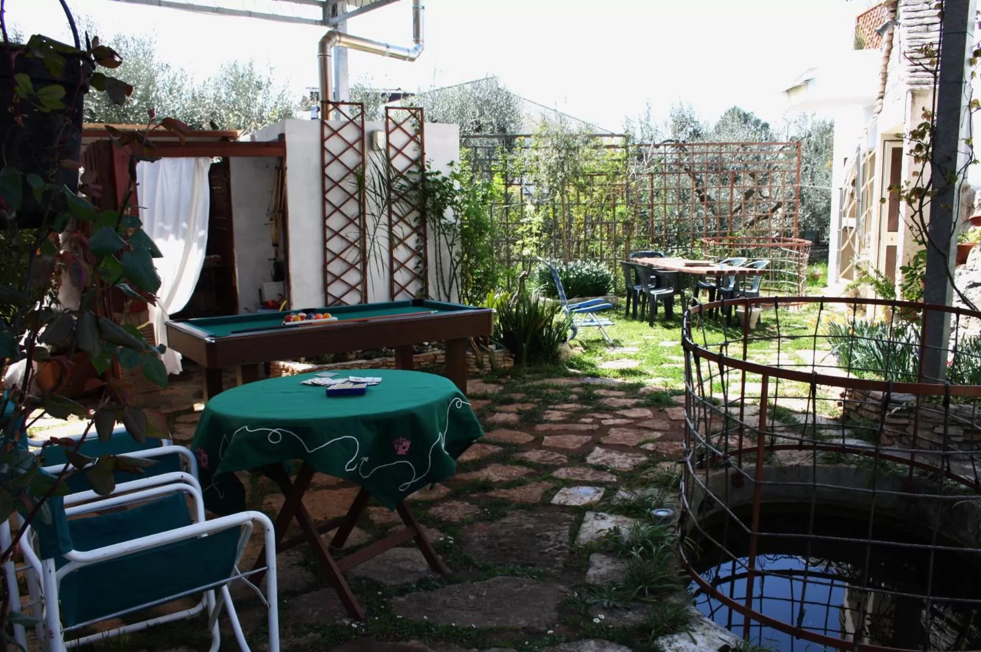 Garden in La Cascata