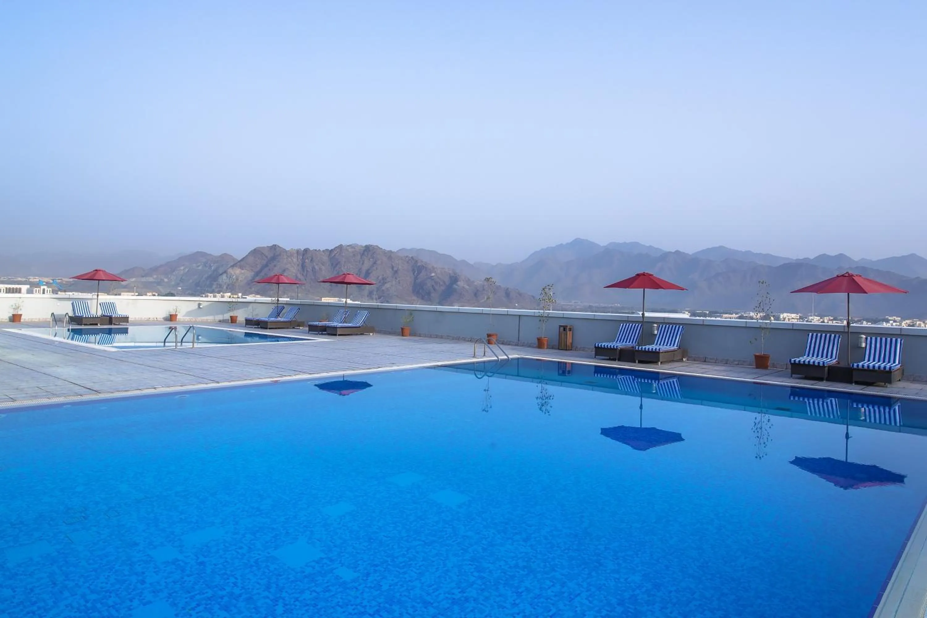 Pool view in Concorde Hotel Fujairah