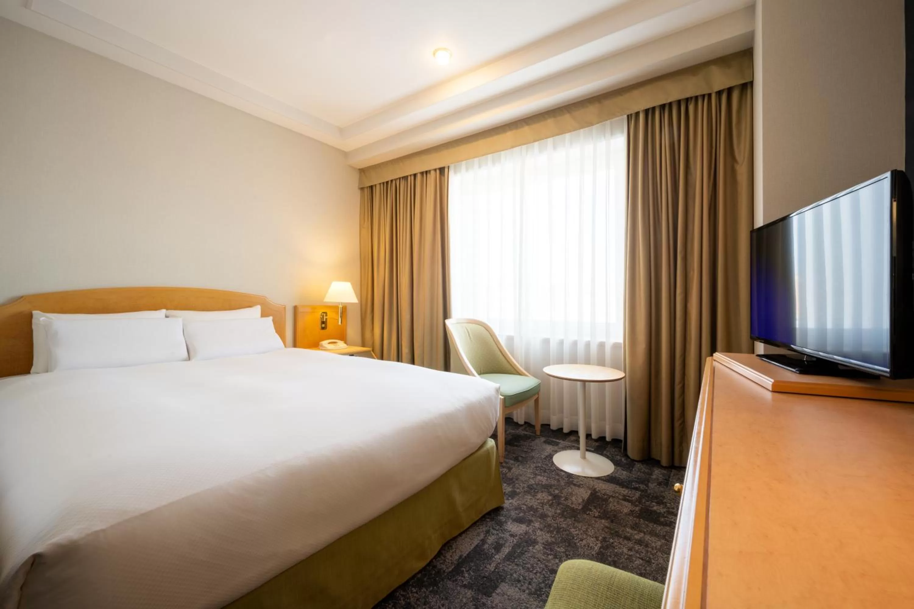 Photo of the whole room, Bed in Hotel JAL City Aomori