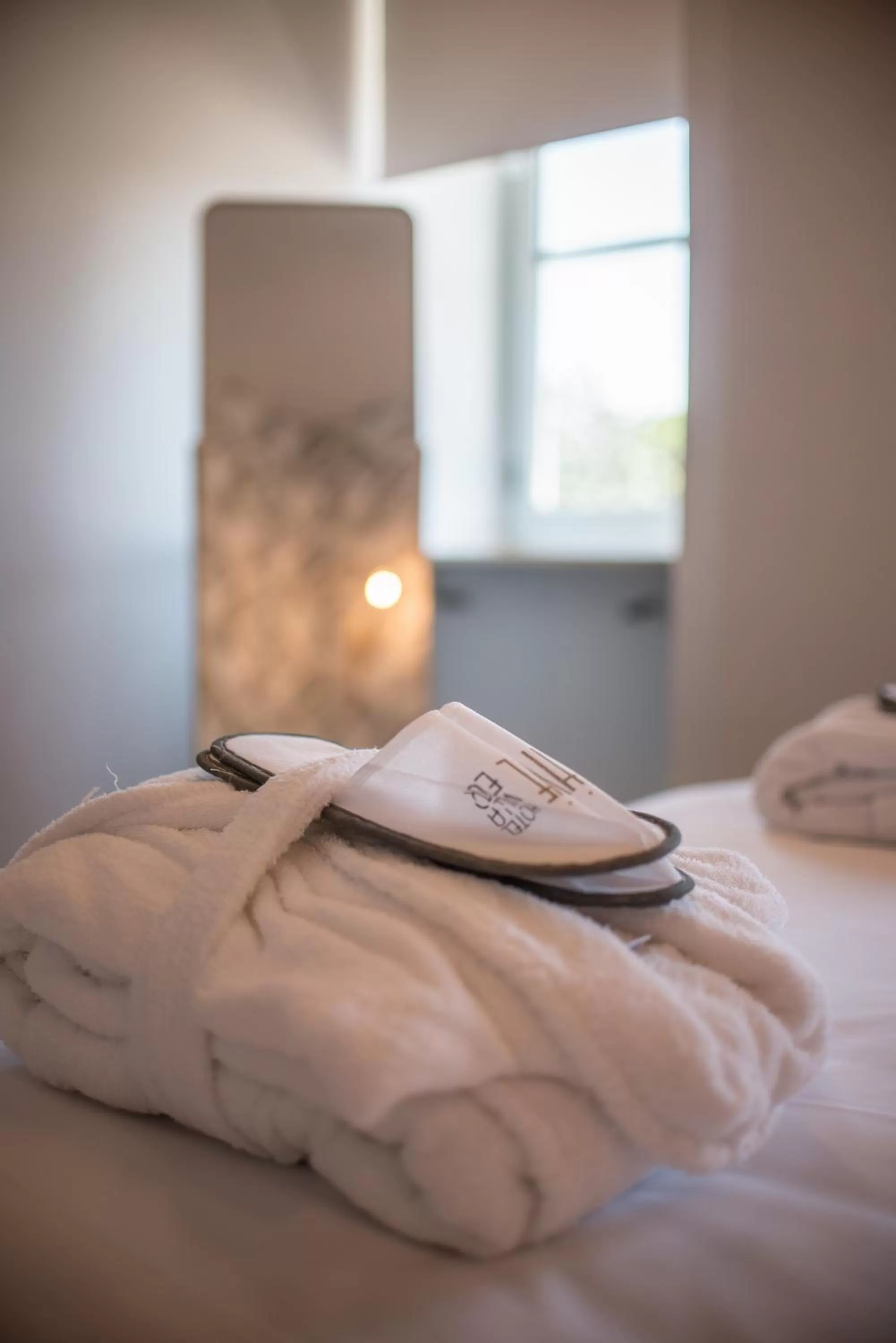 Decorative detail, Bed in Hotel Villa Eur