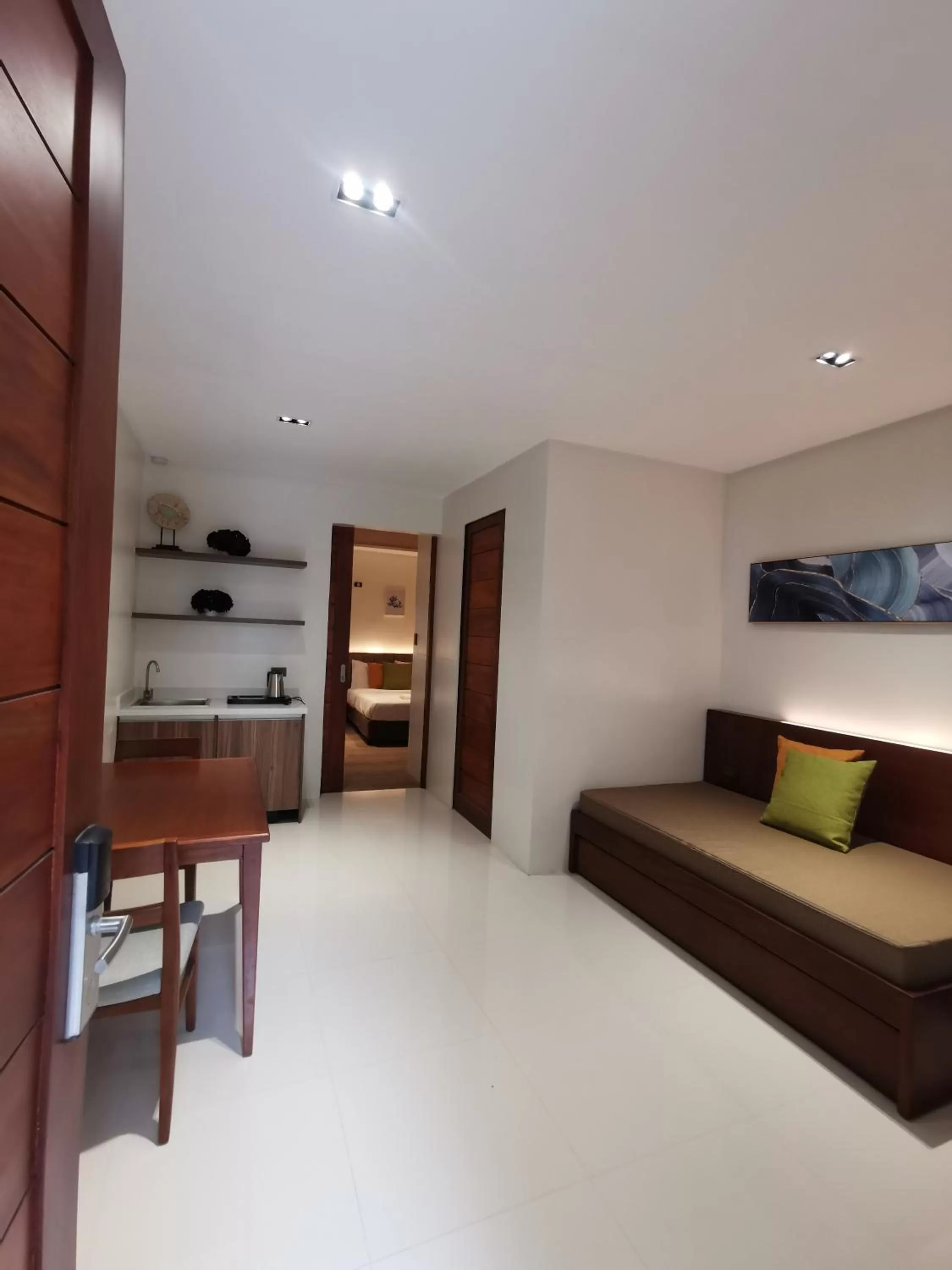 Living room in Tagaytay Country Hotel