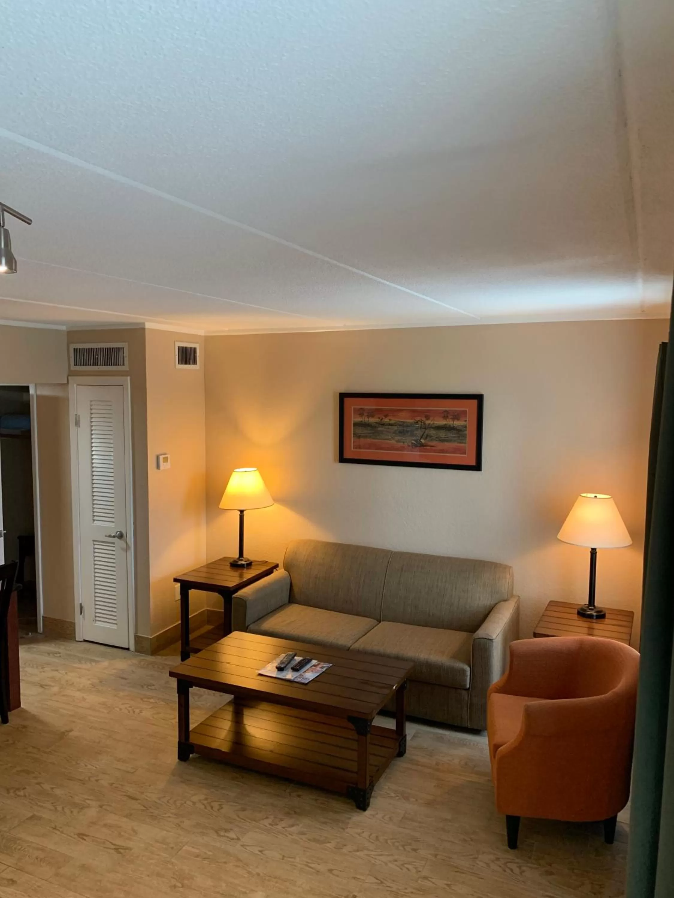 Seating Area in Inn on the Gulf