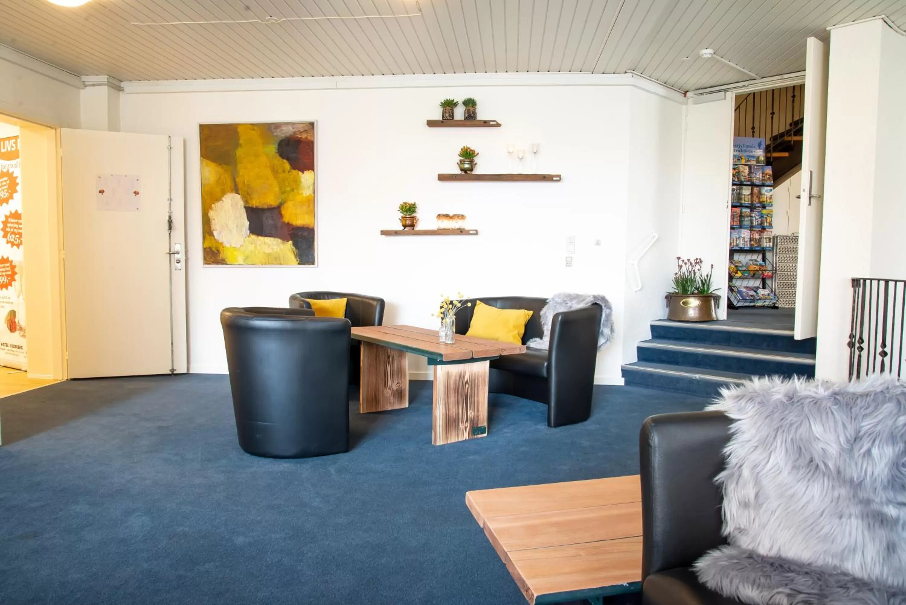 Living room in Hotel Vildbjerg