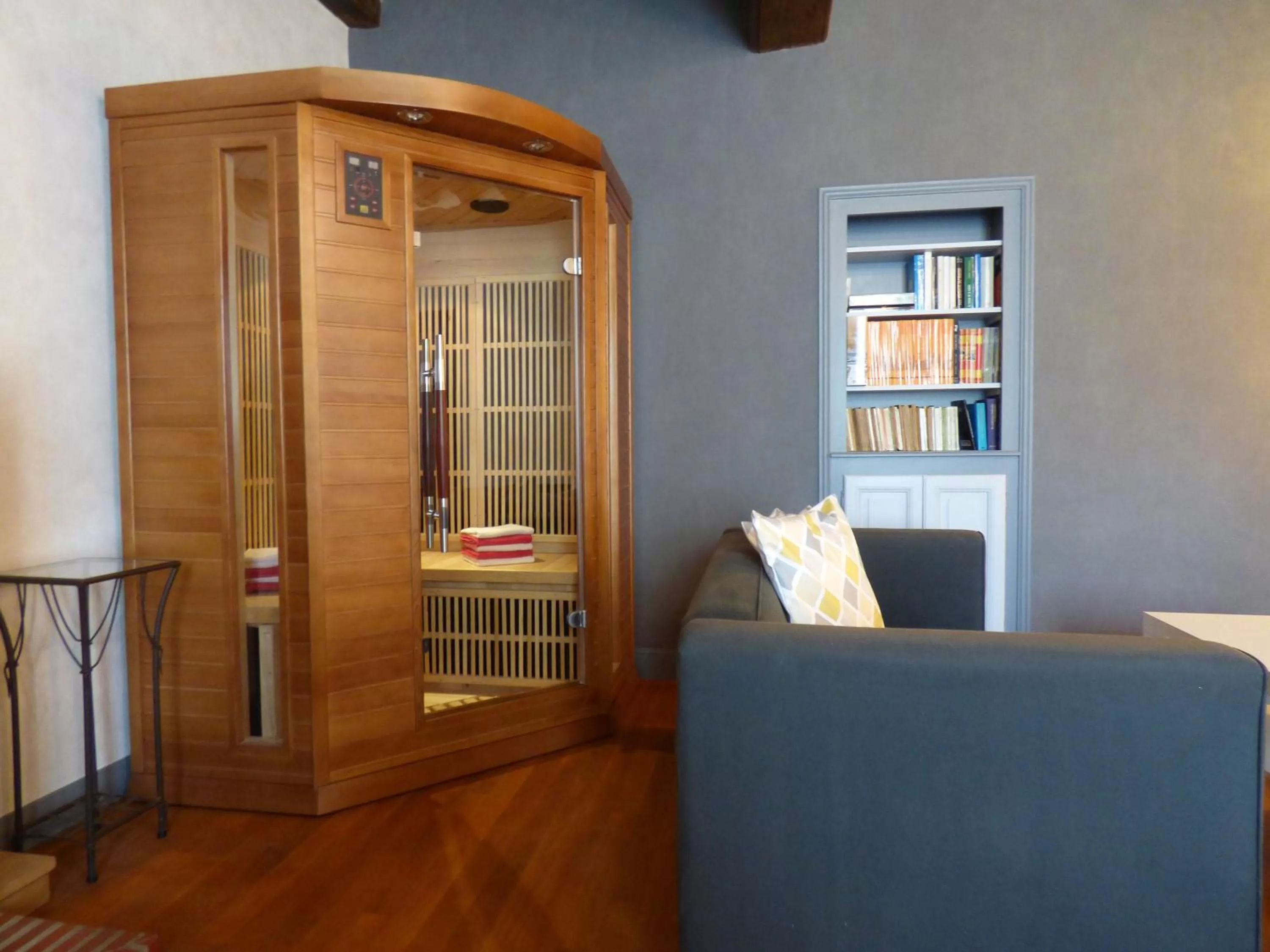 Sauna in La Rossignolerie - La familiale Vigneronne