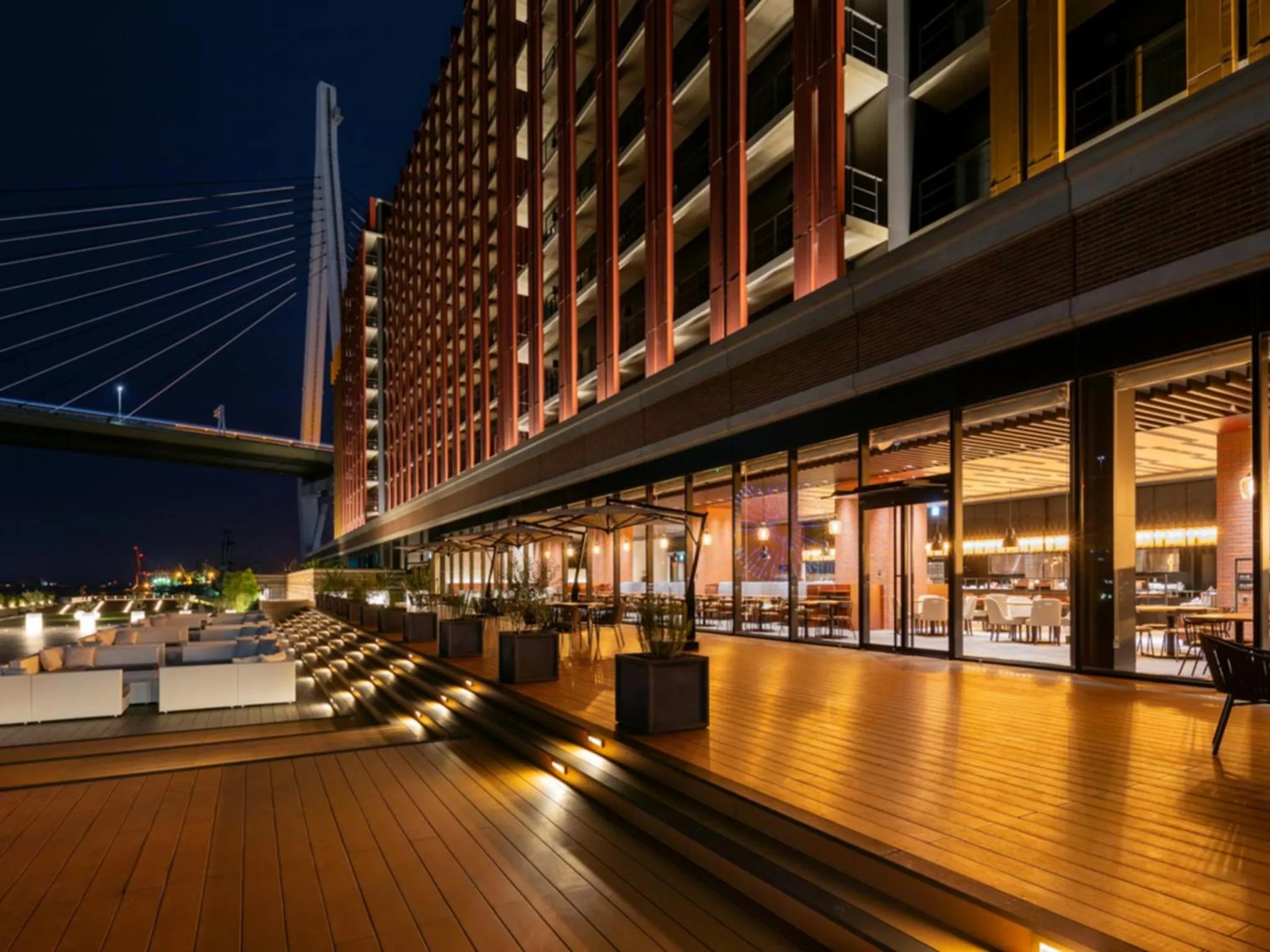 Balcony/Terrace in LIBER HOTEL Osaka