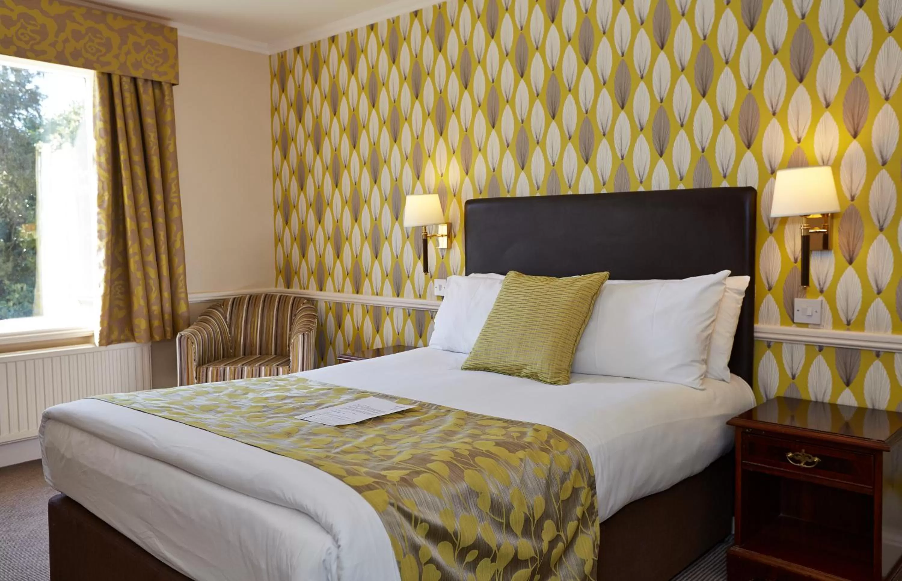 Bed in Rothley Court Hotel by Greene King Inns