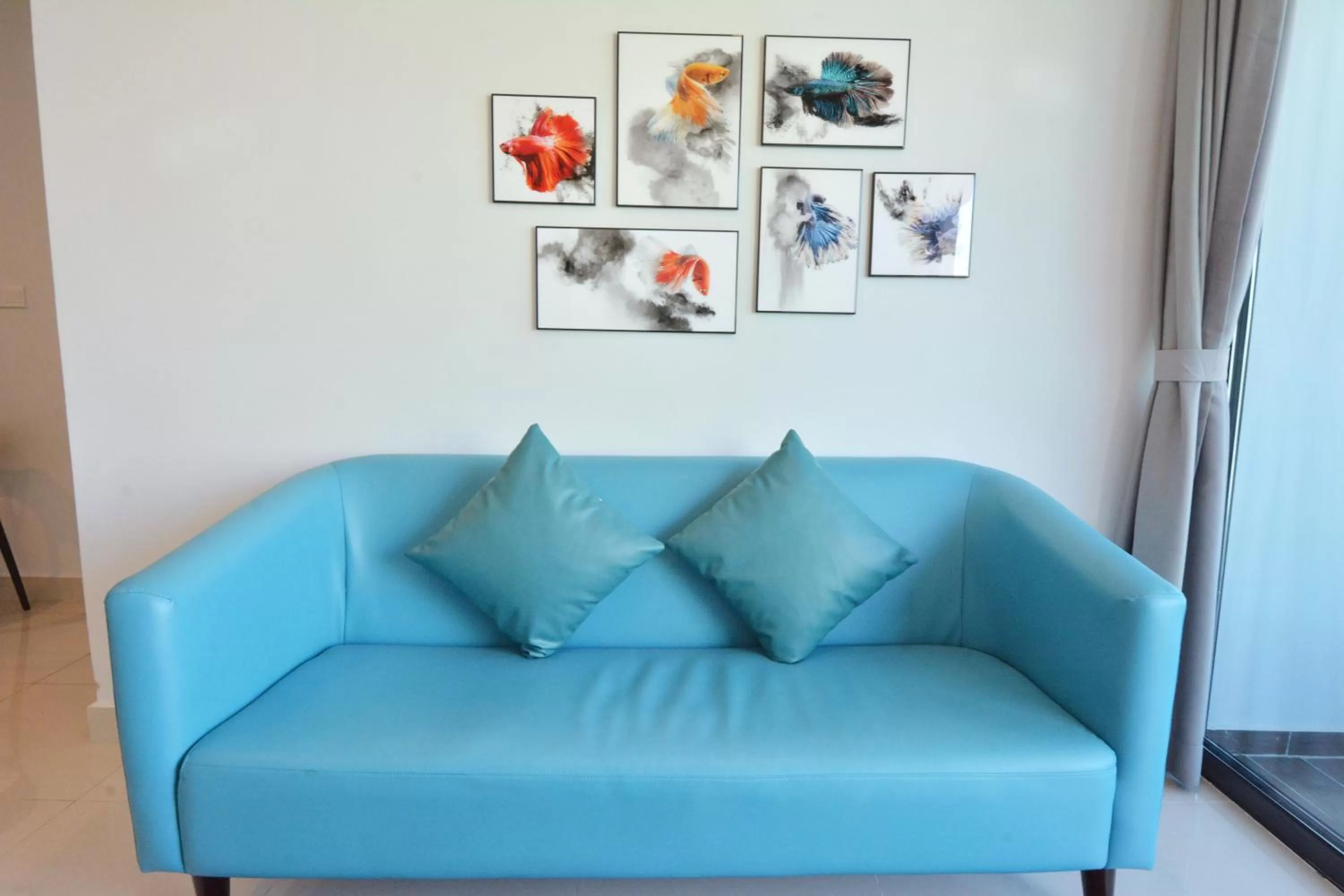 Seating area in The Bridge Club