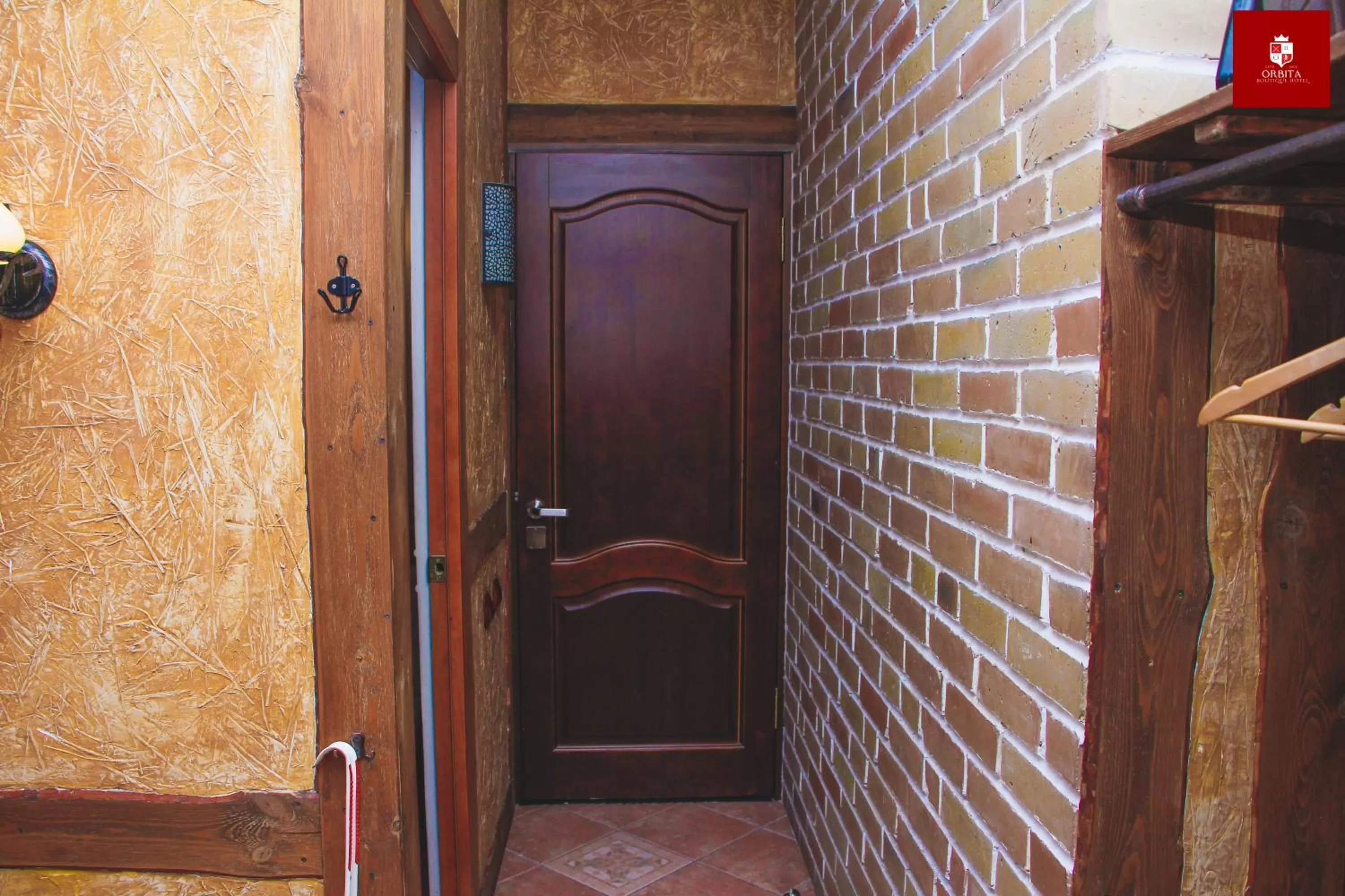 wardrobe in Orbita hotel Shymkent