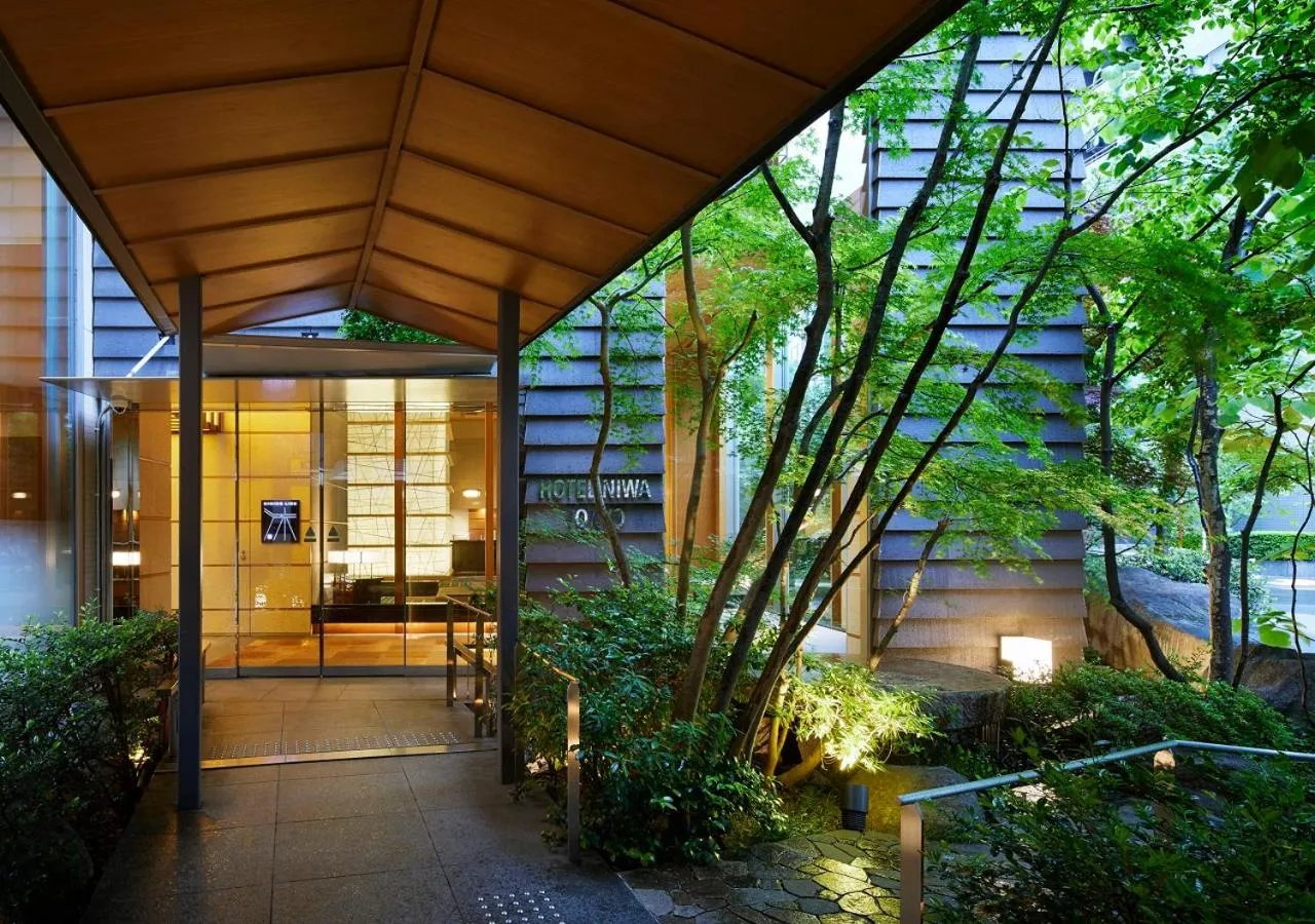 Facade/entrance in Hotel Niwa Tokyo