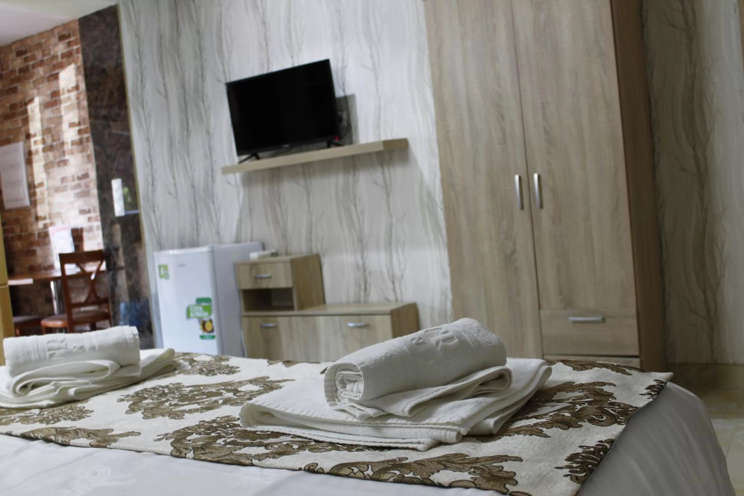 Bed in Apartmánový Wellness Garni Hotel Relax
