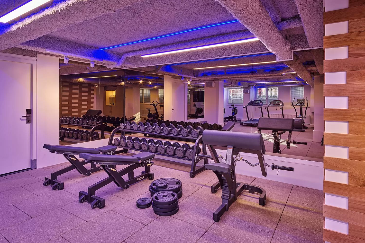 Fitness centre/facilities in Clayton Hotel Amsterdam American