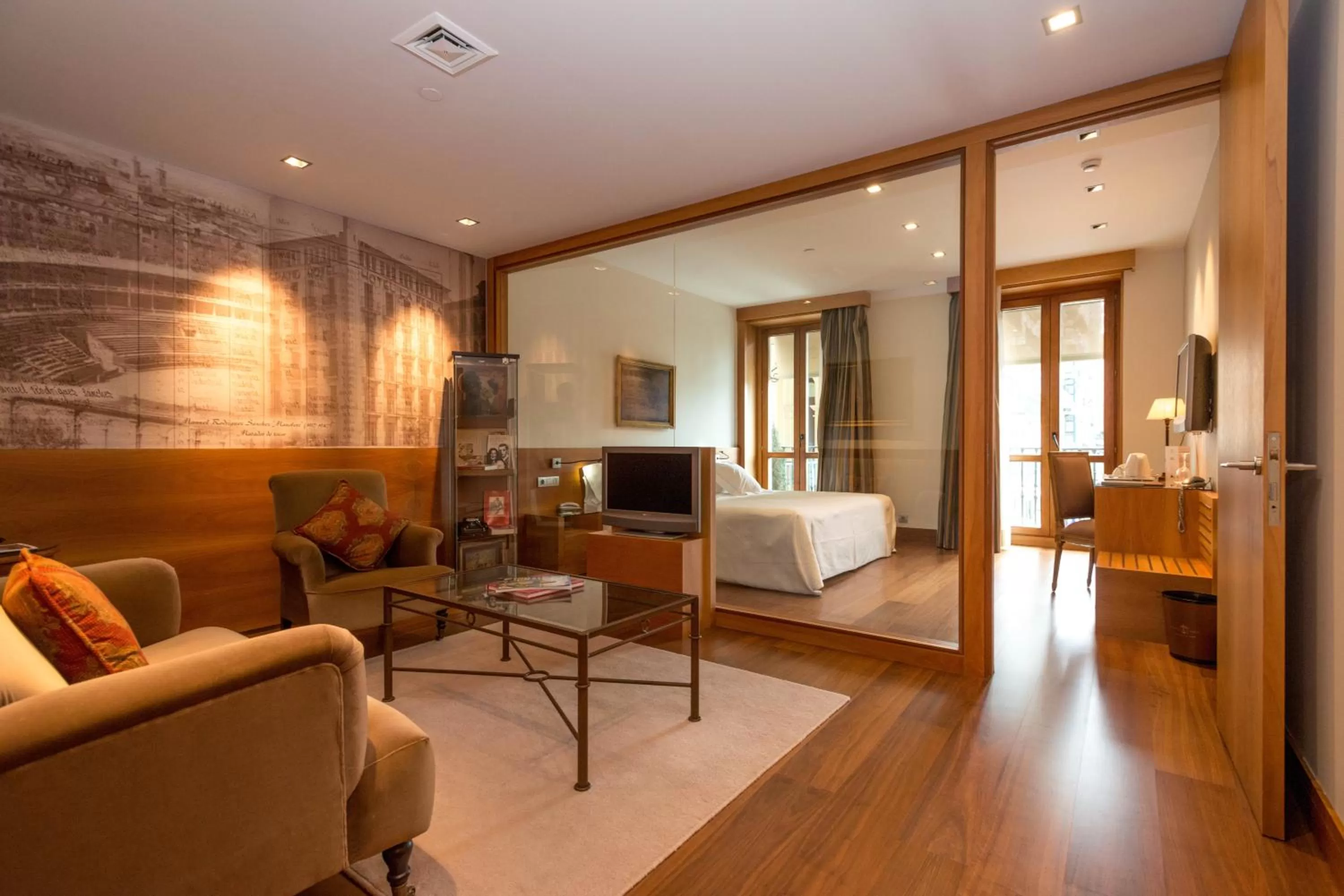 Living room in Gran Hotel La Perla