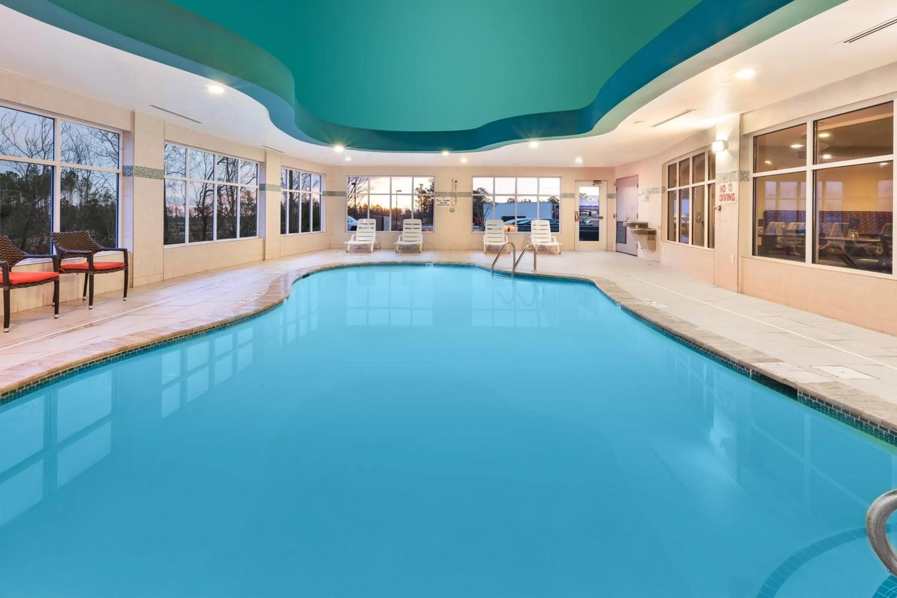 Swimming pool in Holiday Inn Express & Suites Southport - Oak Island Area by IHG