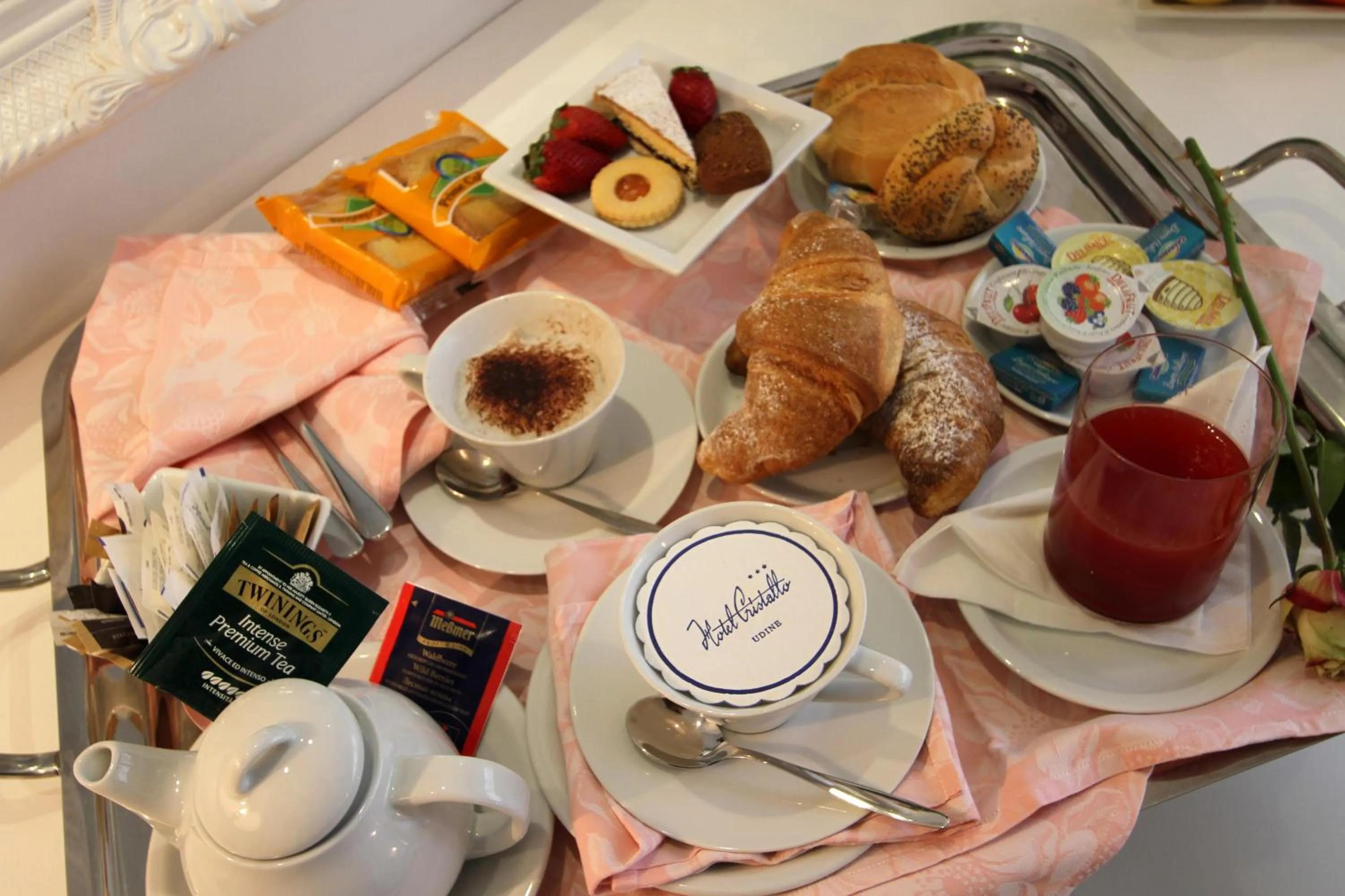 Food and drinks in Hotel Cristallo